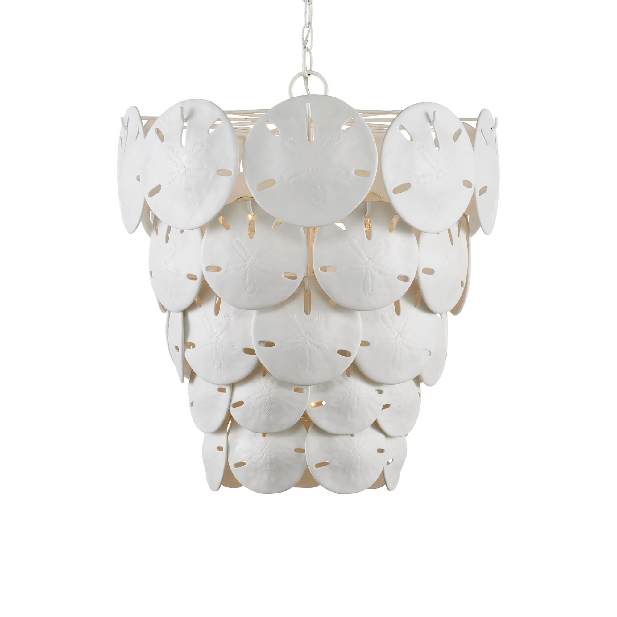 Marjorie Skouras Collection Tulum 20 Inch 5 Light Mini Chandelier by Currey and Company