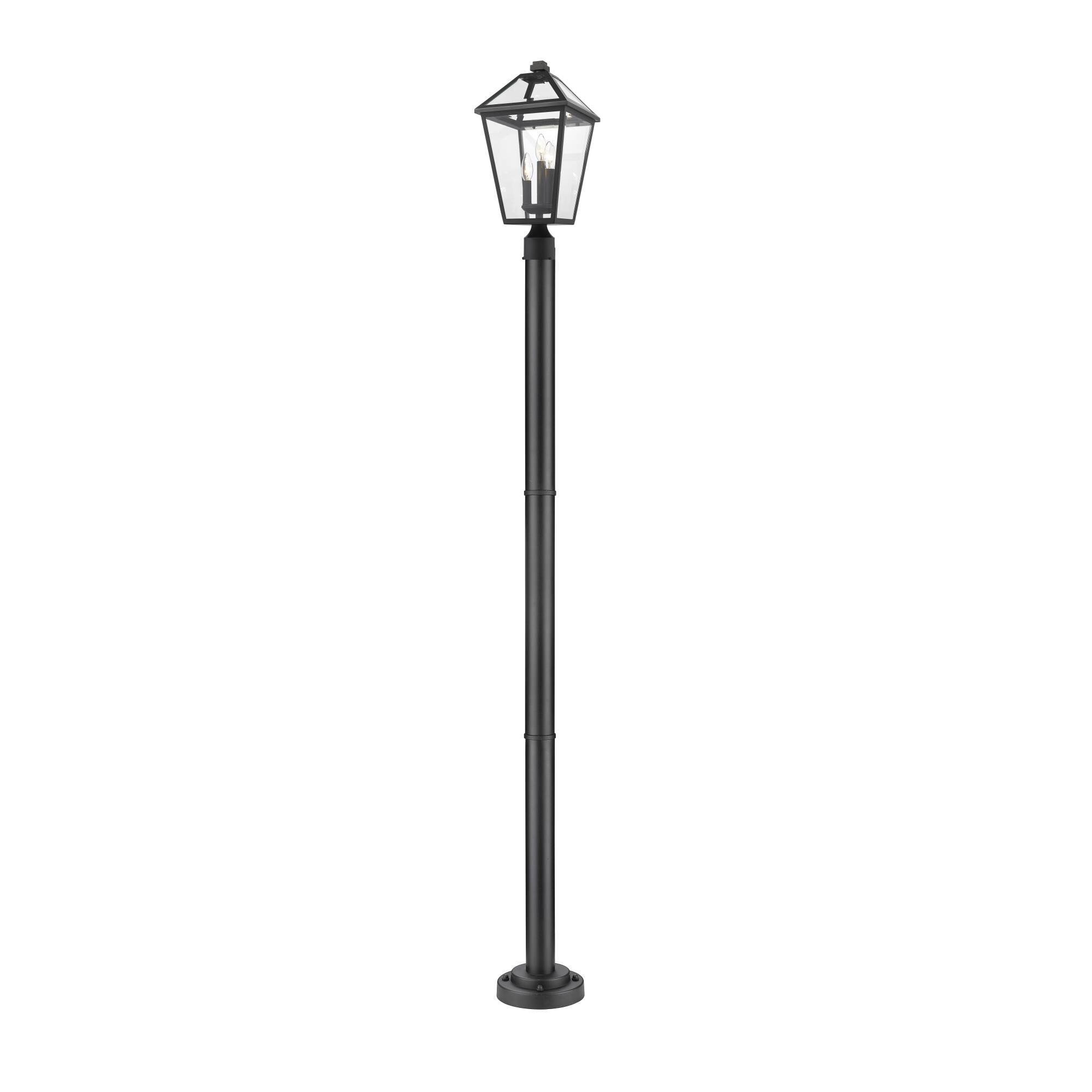 Talbot 100 Inch Tall 3 Light Outdoor Post Lamp by Z-Lite