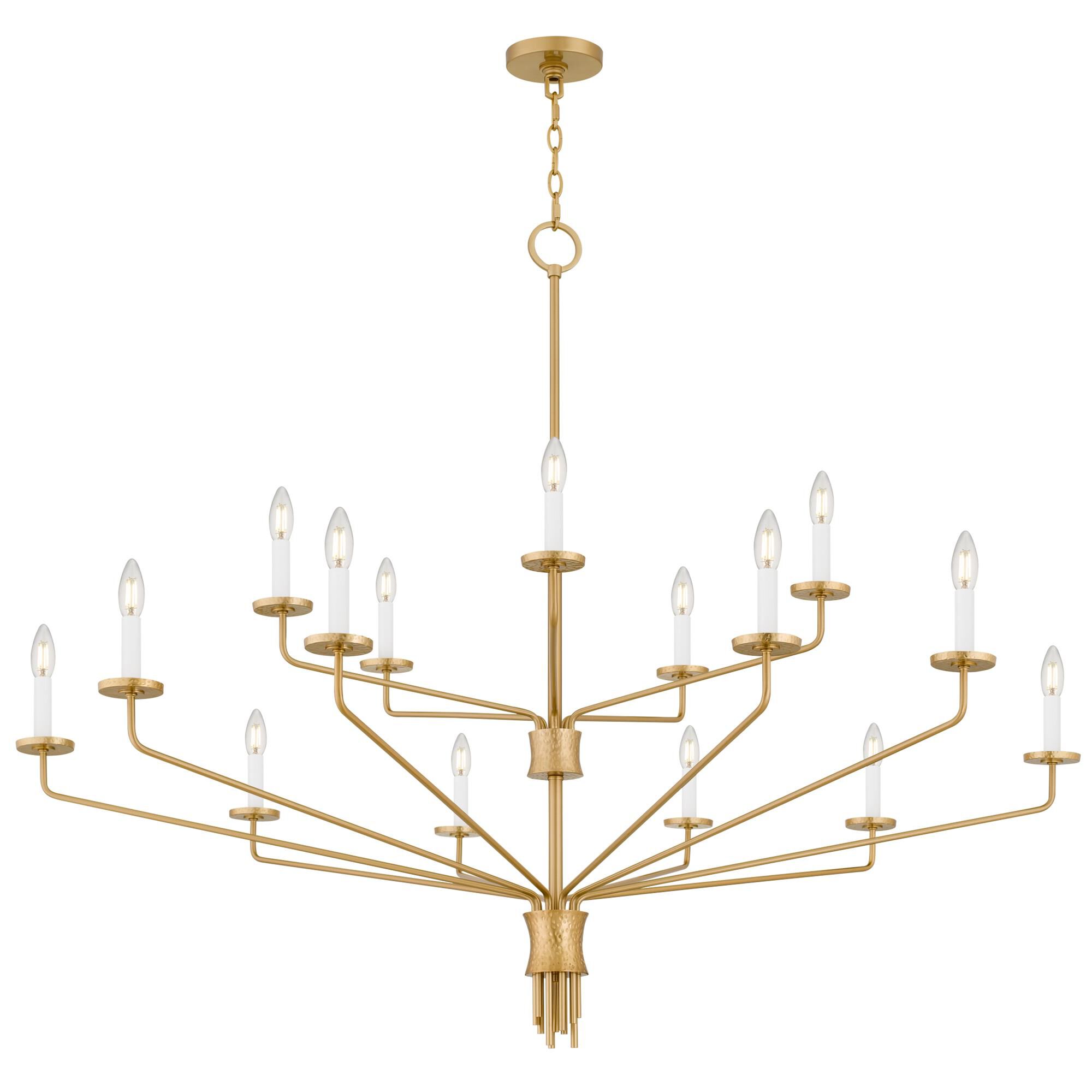 Shown in Brushed Gold finish