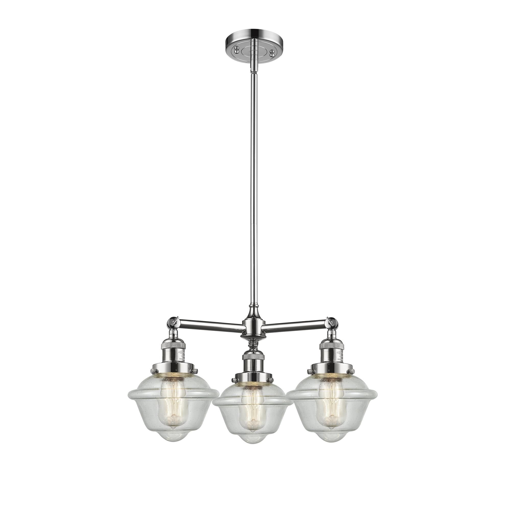 Bruno Marashlian Oxford 20 Inch 3 Light Mini Chandelier by Innovations Lighting