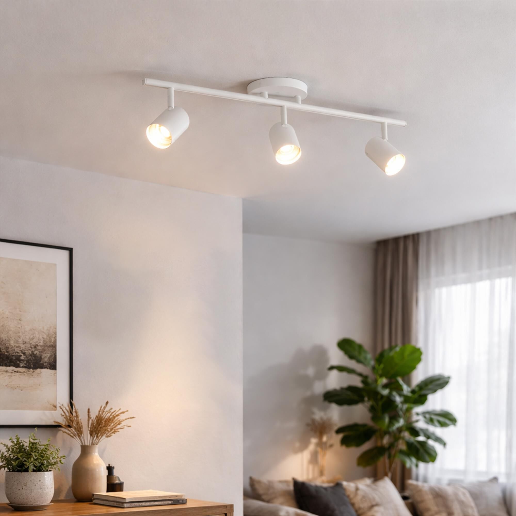 Shown in White finish