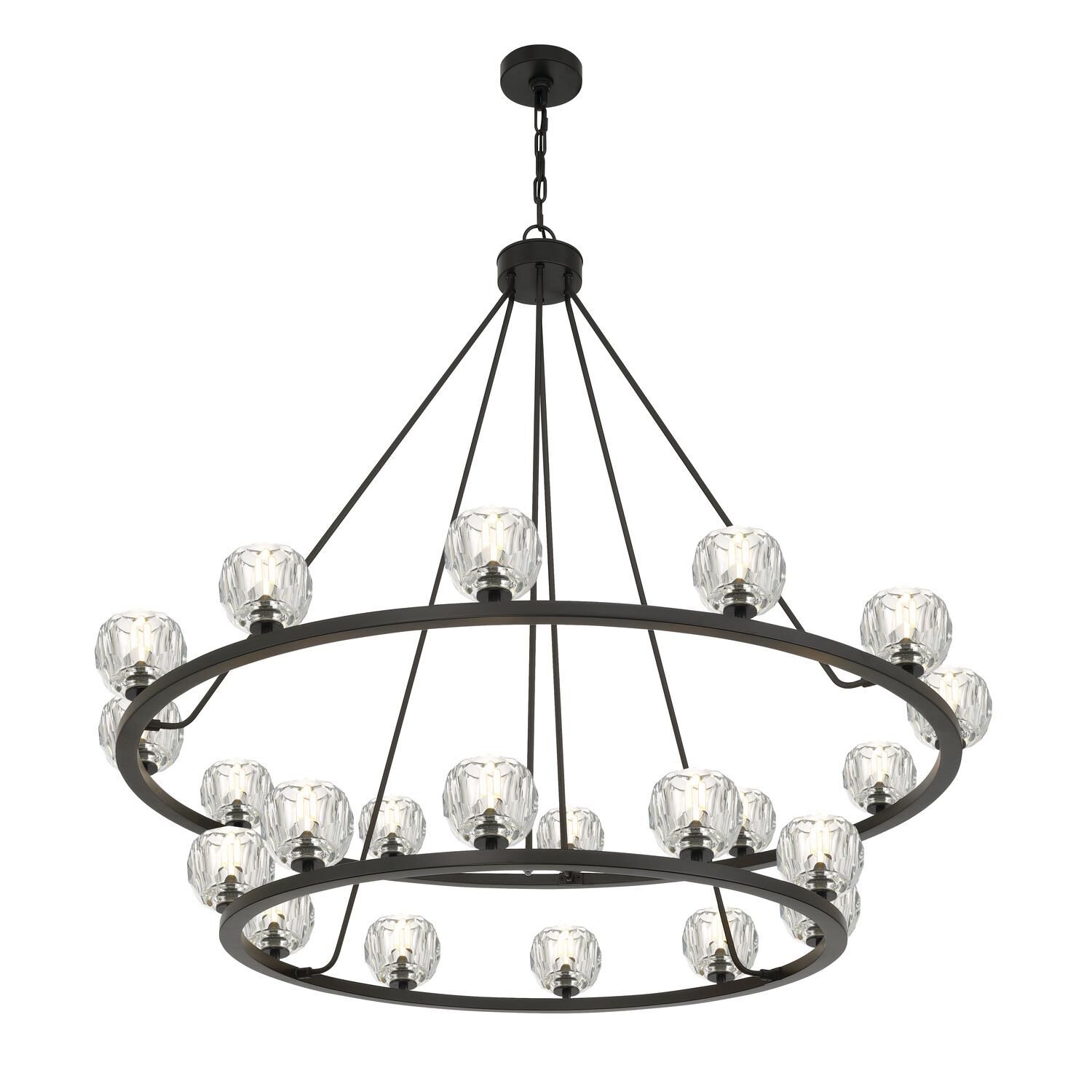 Aragon 48 Inch Chandelier by Crystorama
