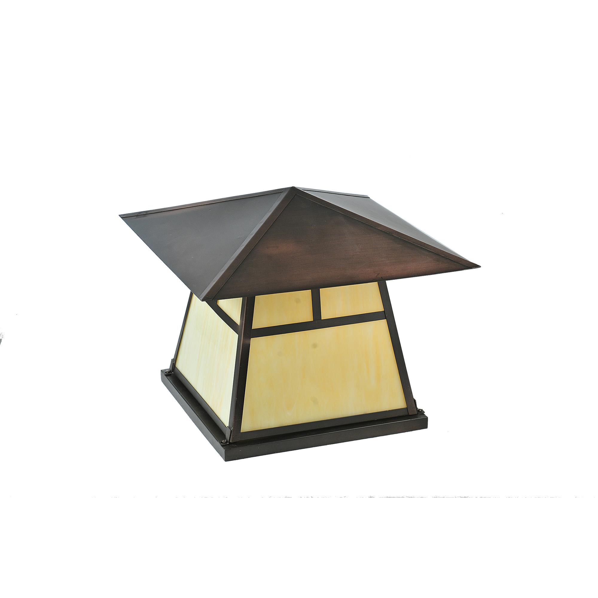 Meyda Lighting Stillwater 13 Inch Tall Outdoor Pier Lamp