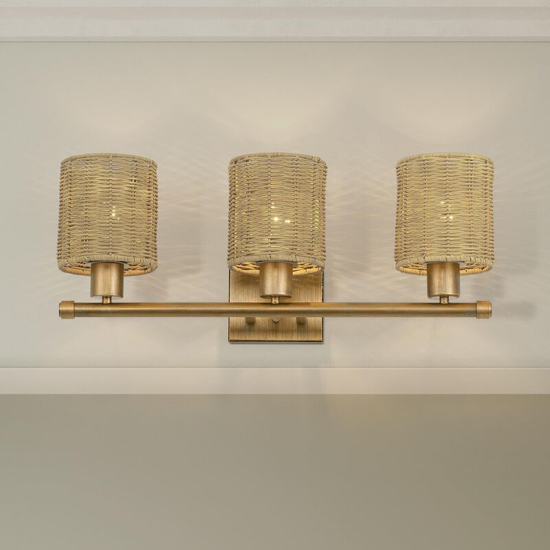 Weavington 24 Inch Bath Vanity Light by Livex Lighting