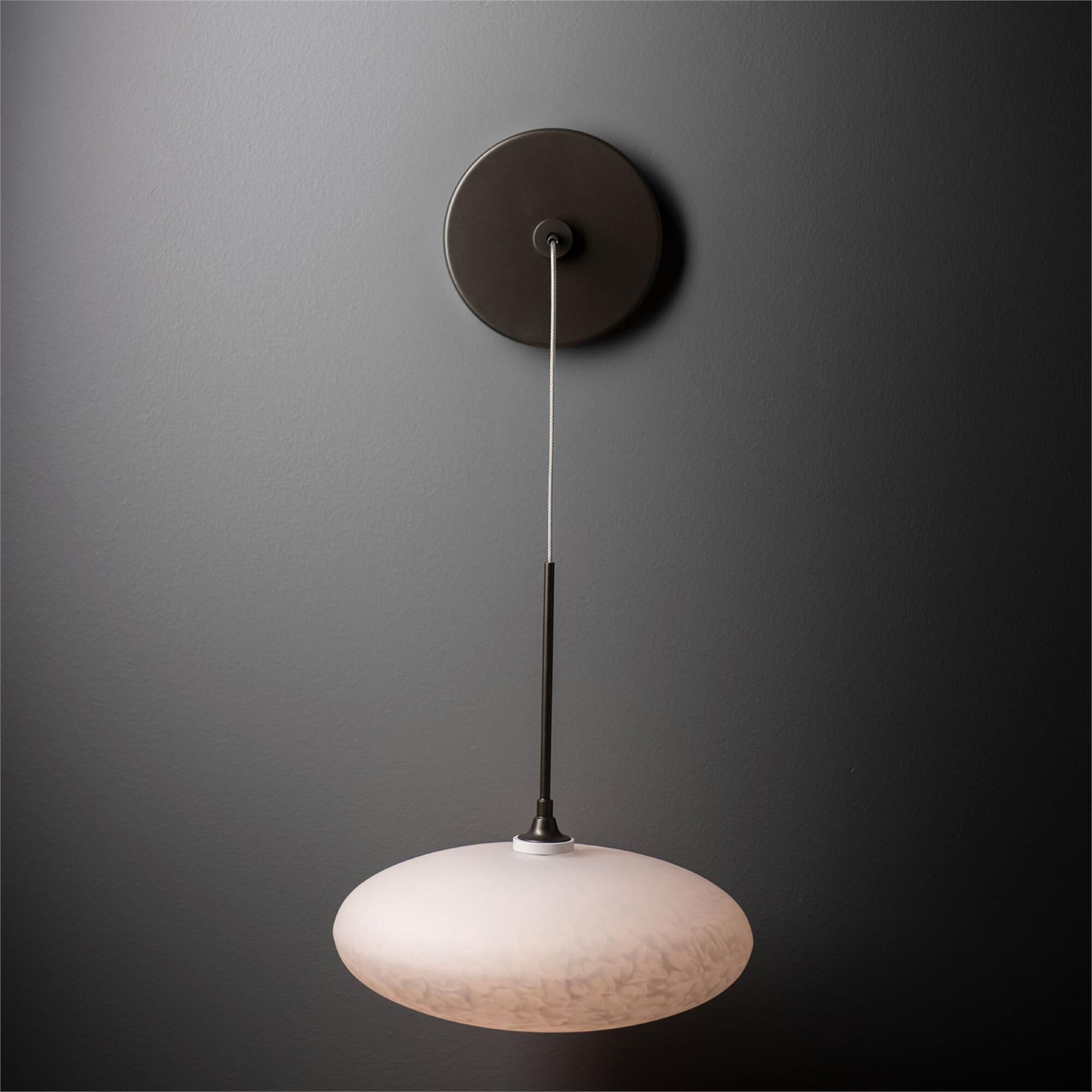 Clouds 10 Inch Wall Sconce by Hubbardton Forge