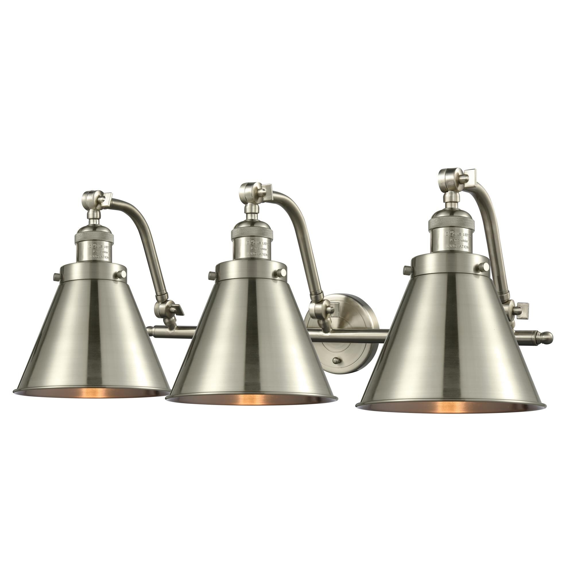 Bruno Marashlian Appalachian 28 Inch 3 Light Bath Vanity Light by Innovations Lighting