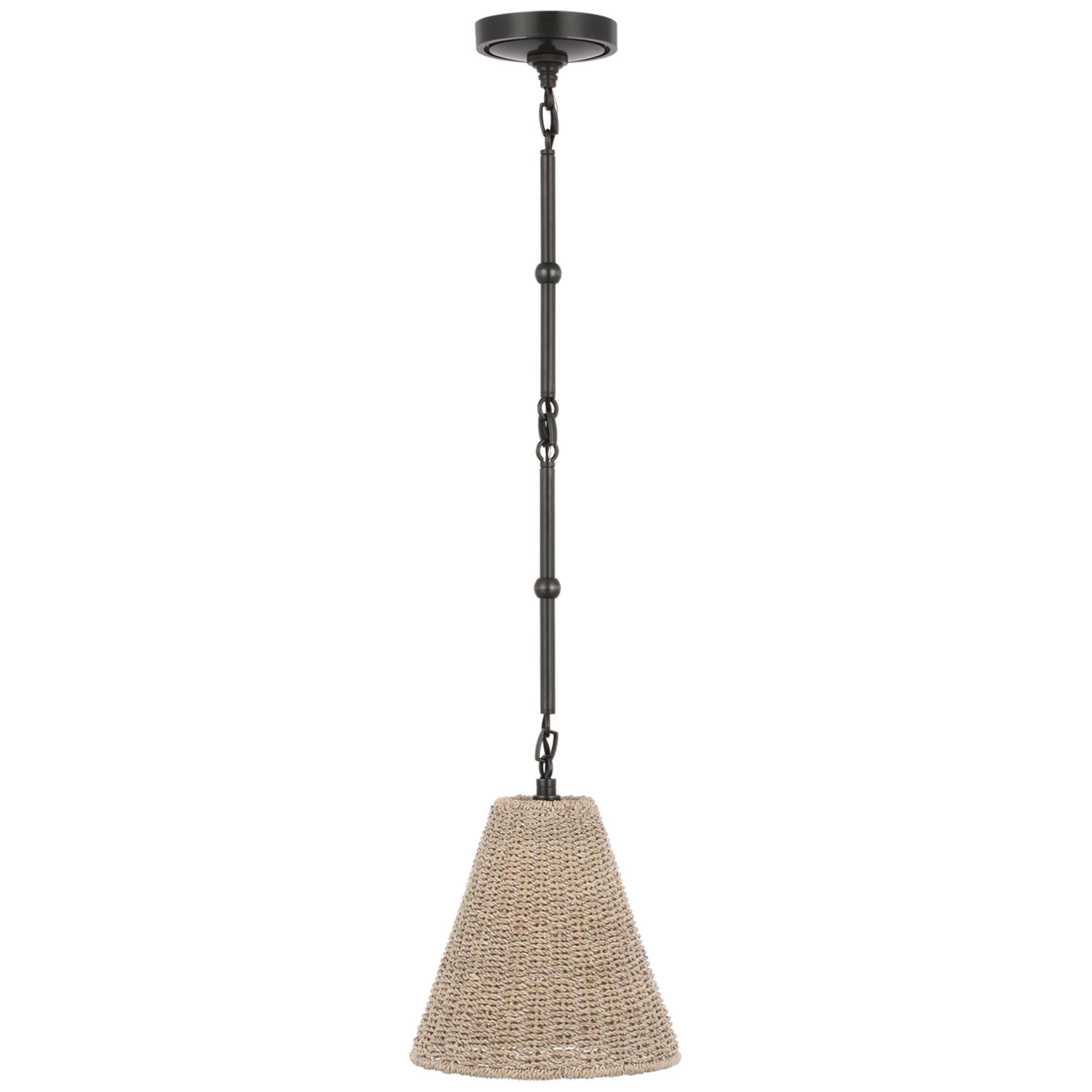 Shown in Bronze finish and Ash shade
