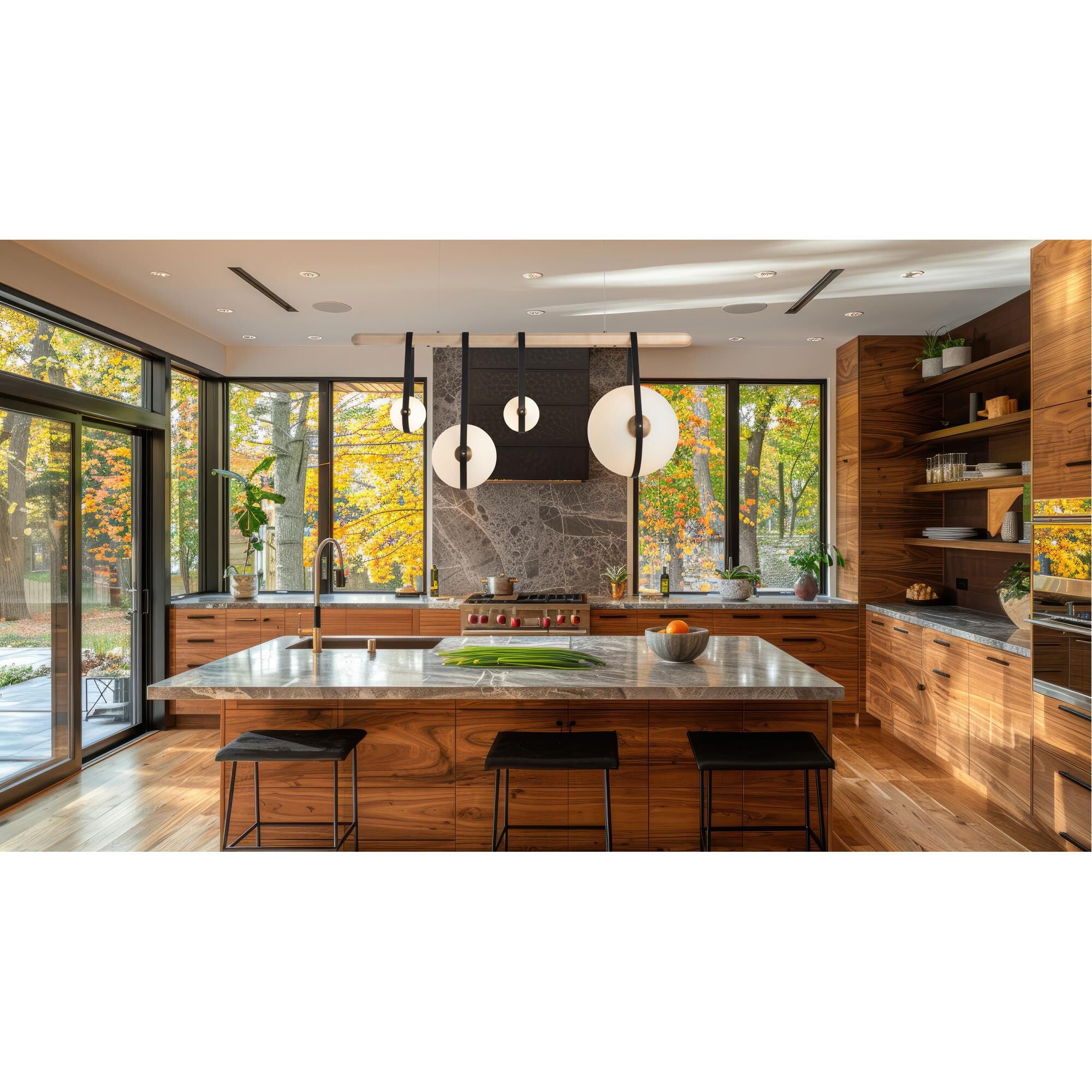 Hubbardton Forge Derby 52 Inch LED Linear Suspension Light