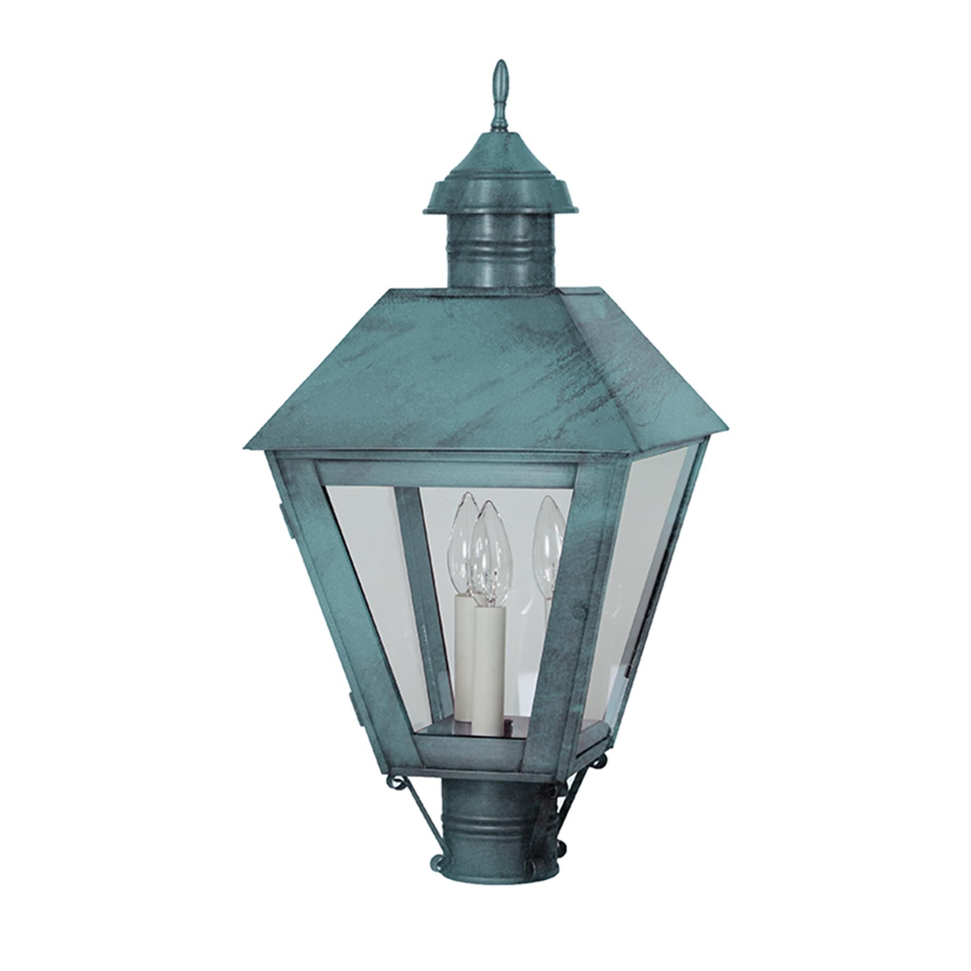 Boston 27 Inch 3 Light Outdoor Post Lamp,