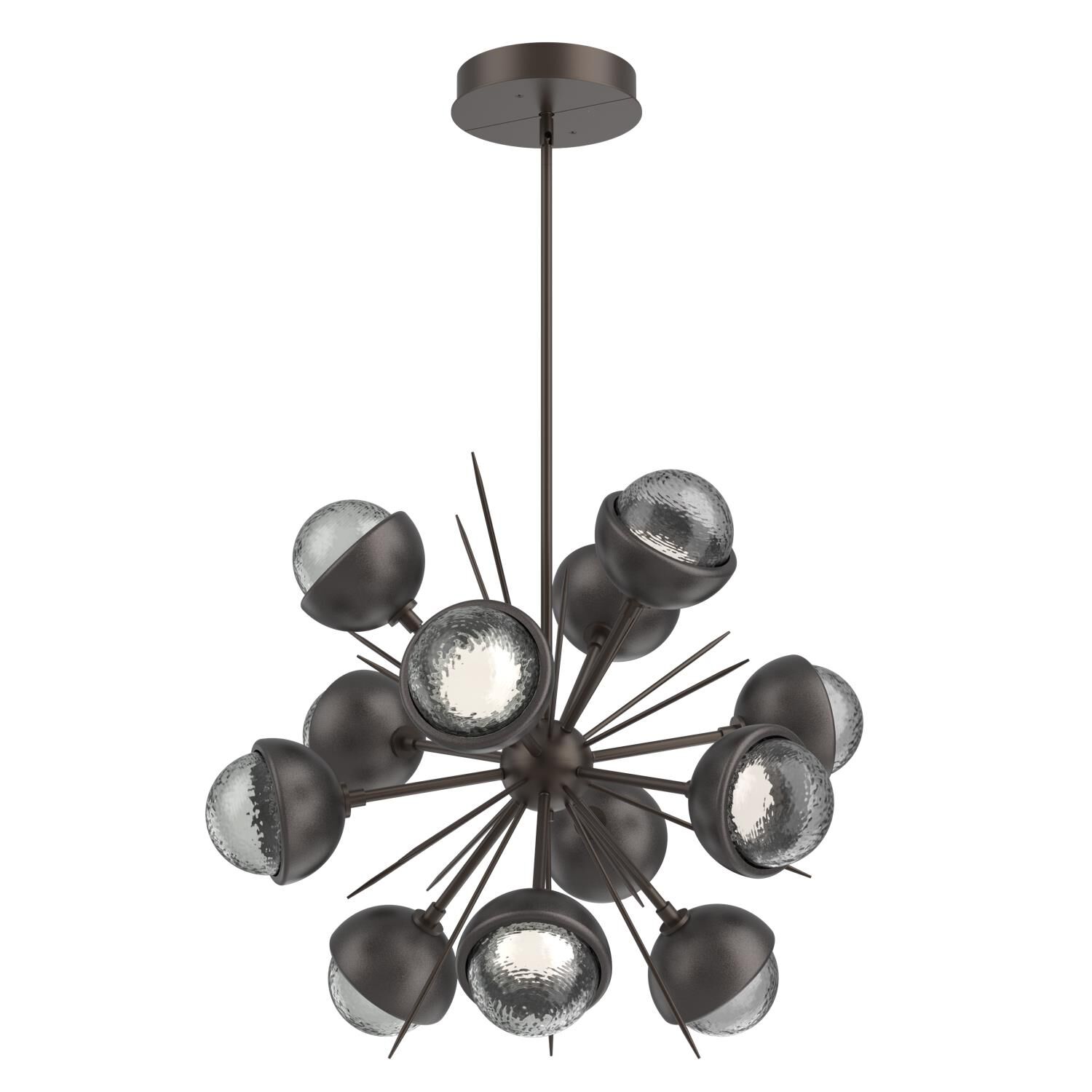 Shown in Flat Bronze finish and Smoke glass and Graphite accent