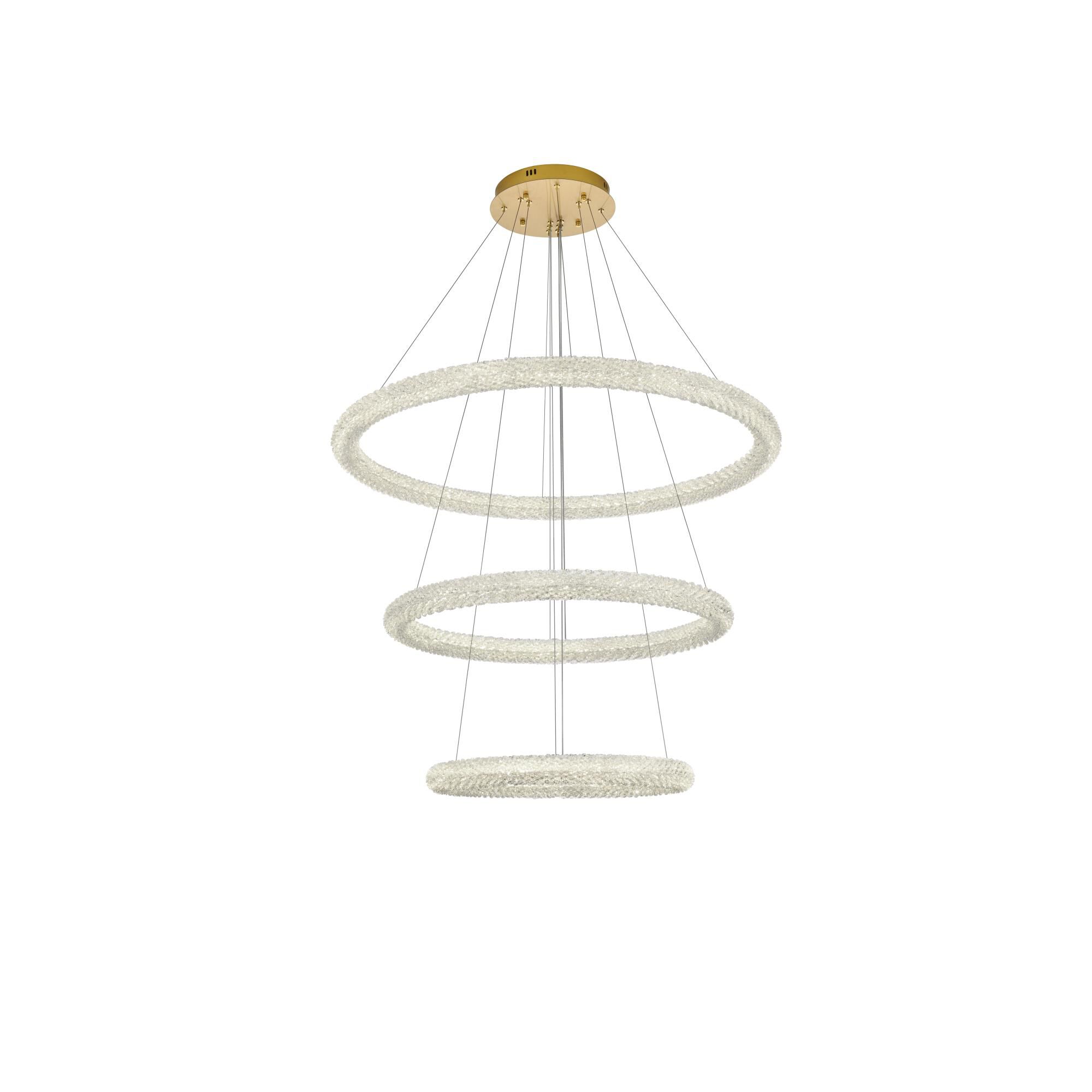 Bowen 42 Inch Chandelier by Elegant Lighting