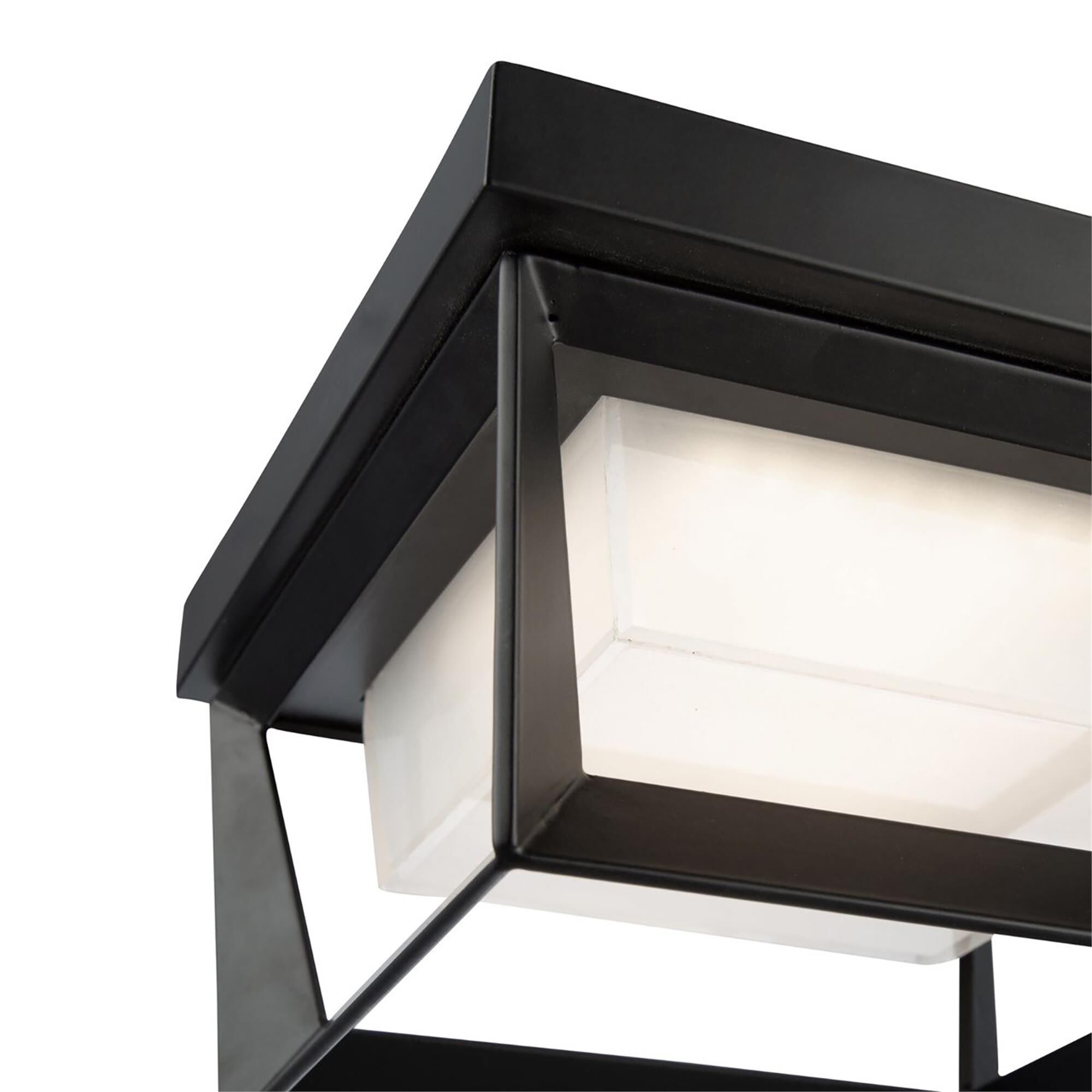 Waterbury 9 Inch LED Outdoor Flush Mount,
