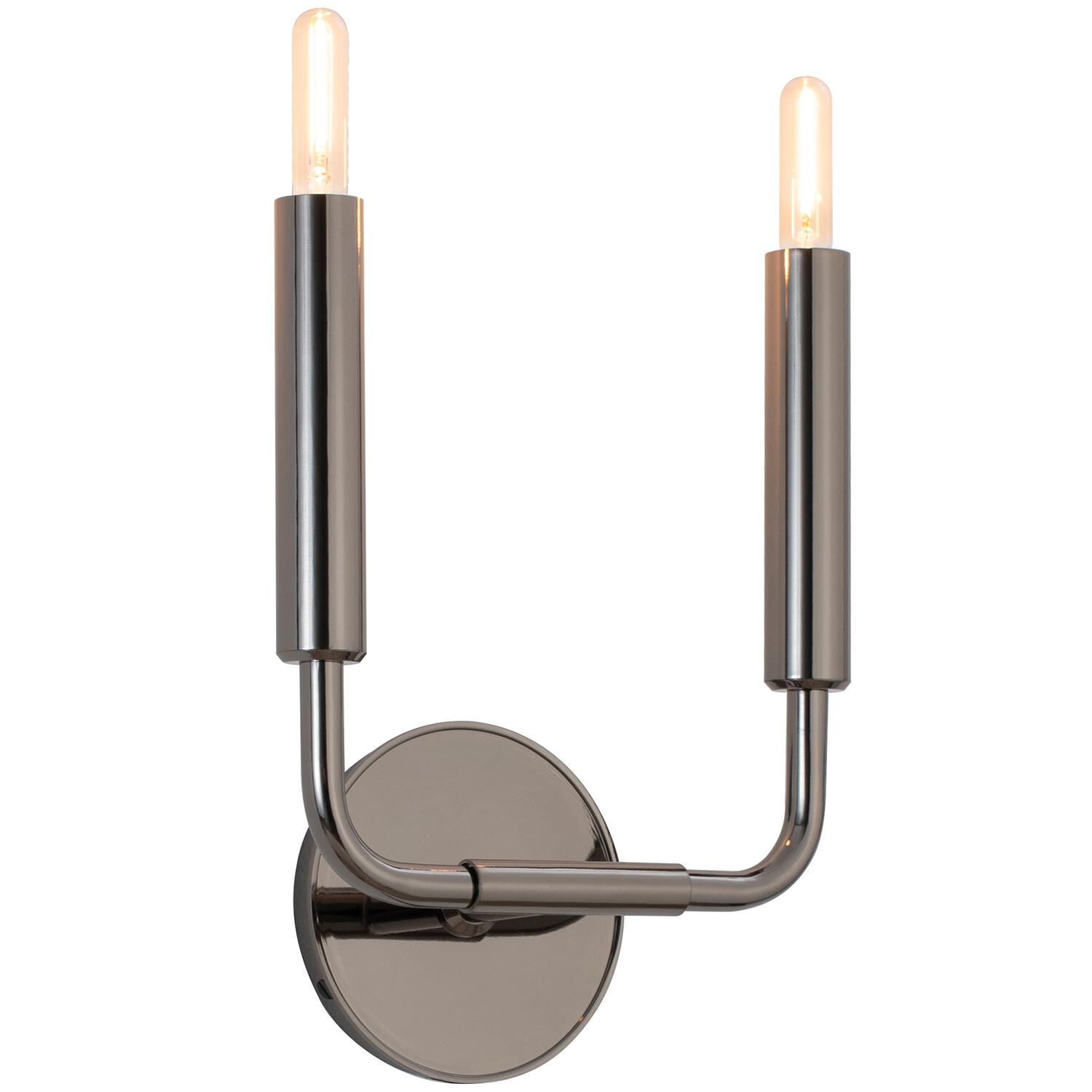 Mavisten Edition Carbonia 12 Inch Wall Sconce by Robert Abbey