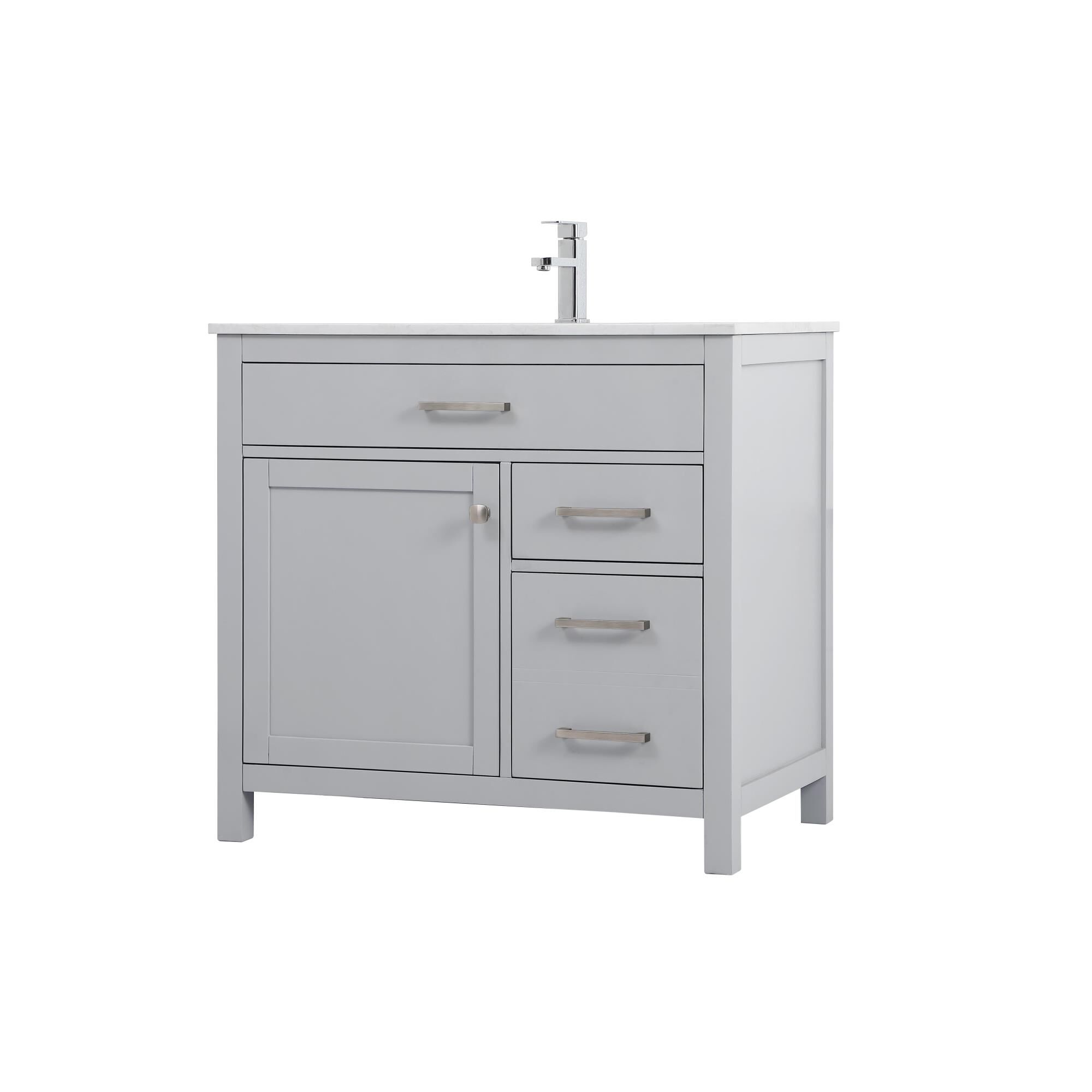 Lewis 36 Inch Bath Vanity by Elegant Decor