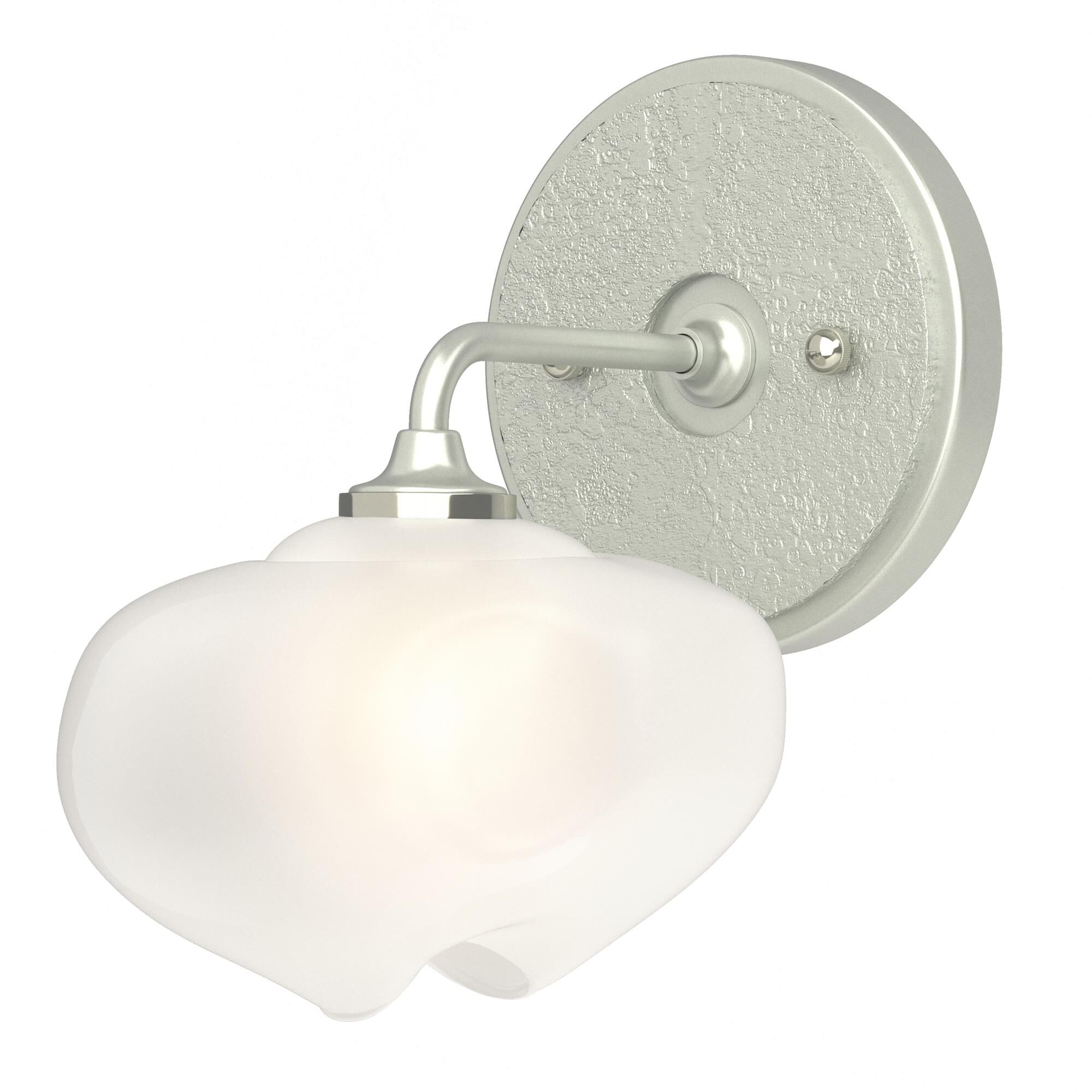 Shown in Vintage Platinum finish and Frosted glass and Vintage Platinum (82) accent