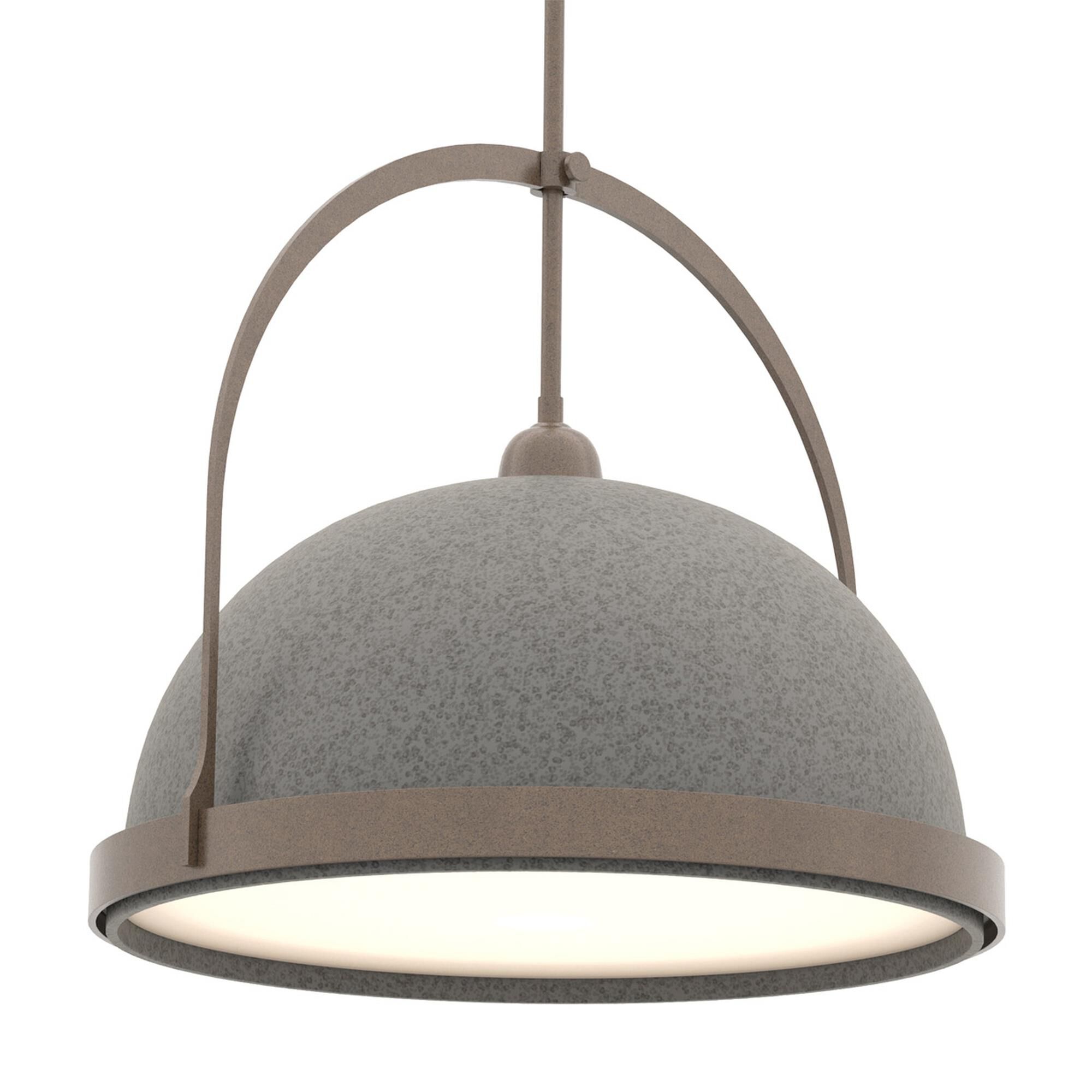 Shown in Bronze finish and Natural Iron accent