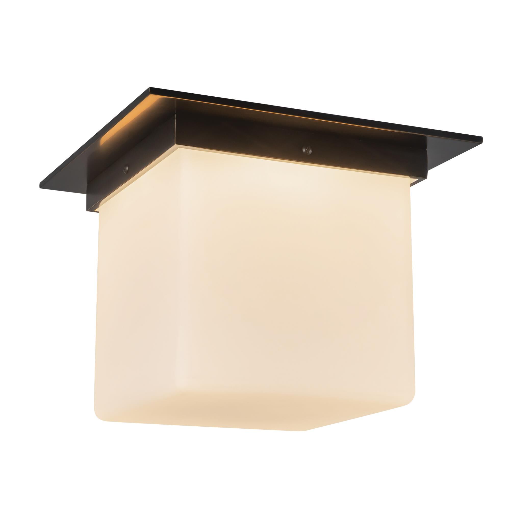Jason Koharik Mineral 9 Inch Flush Mount by Alora Lighting