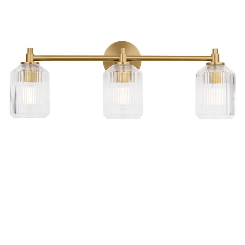 Chapman & Myers Barstow 26 Inch 3 Light Bath Vanity Light by Visual Comfort Studio