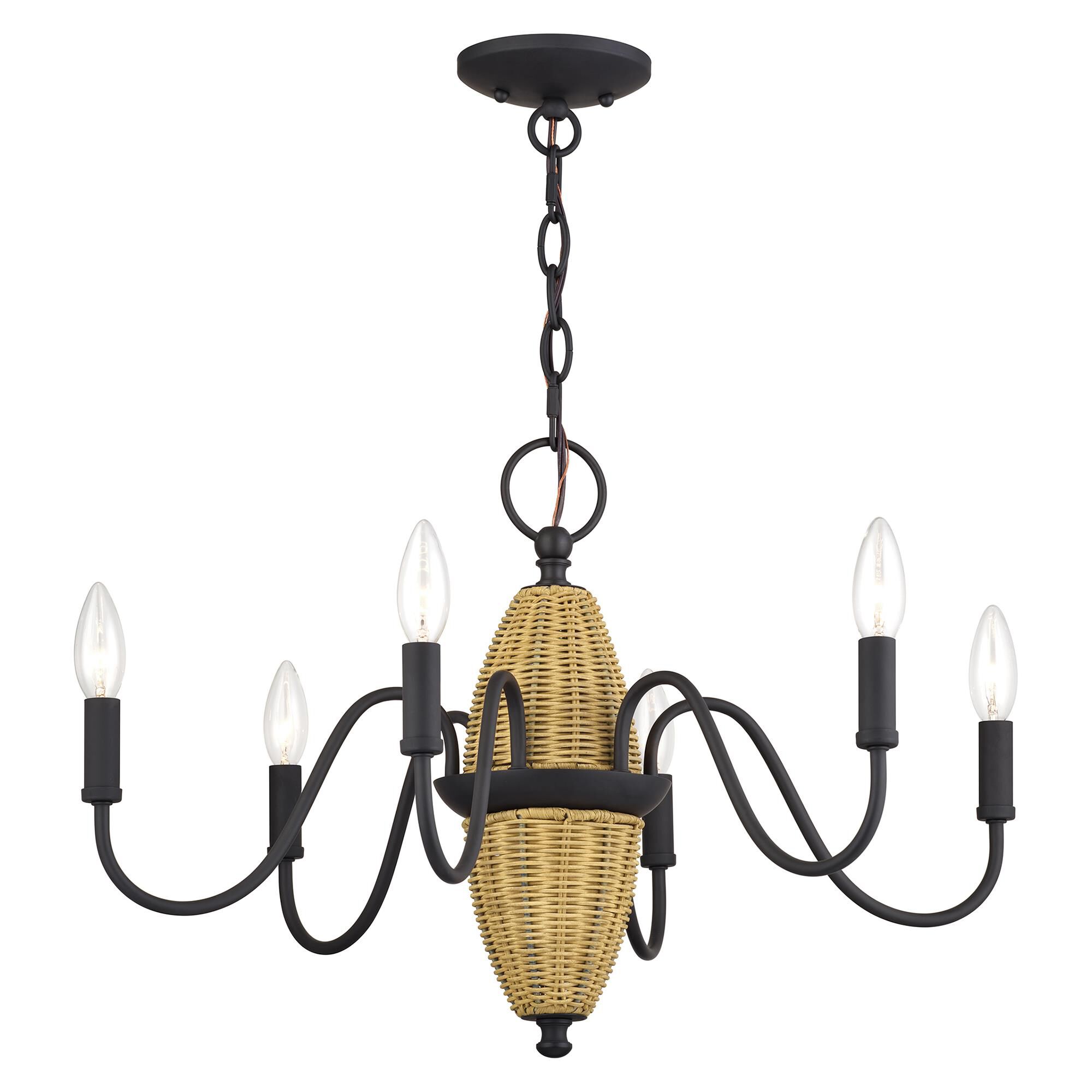Laurelin 24 Inch Chandelier by Livex Lighting