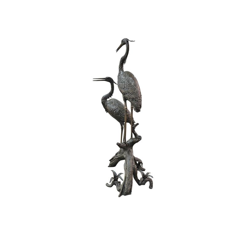 Herons on Branch Sculpture by Currey and Company