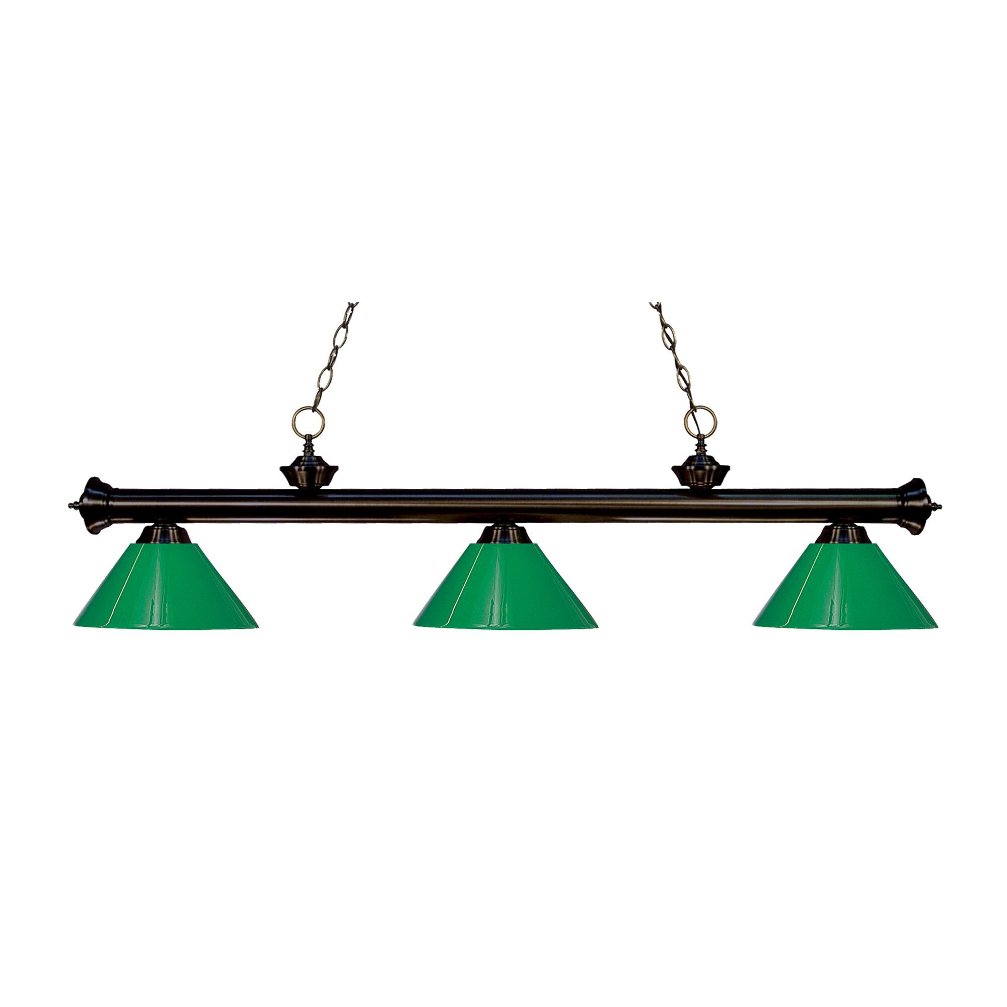 Shown in Bronze finish and Plastic glass and Plastic shade