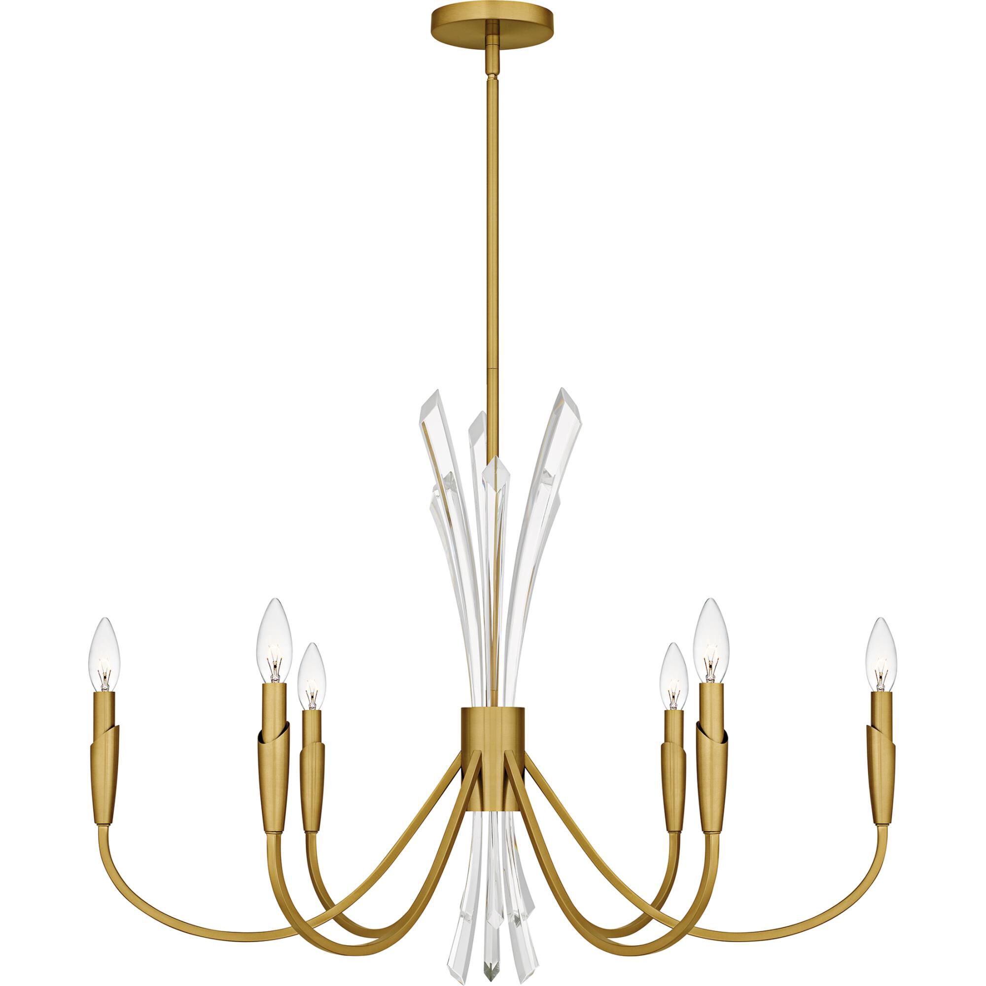 Cecily 32 Inch Chandelier by Quoizel