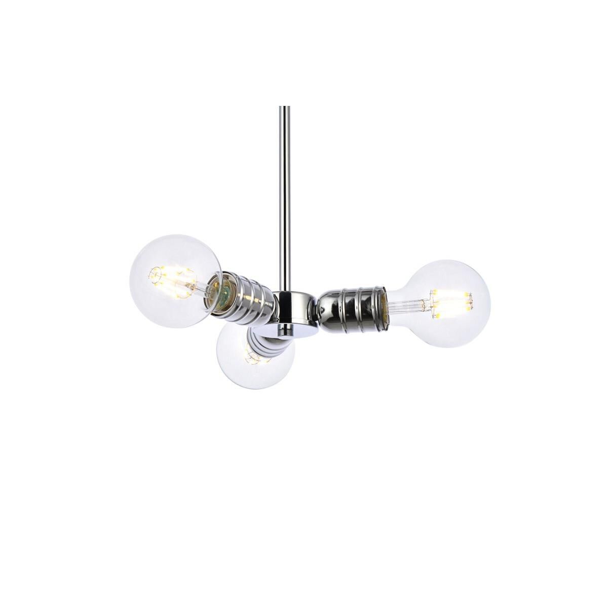 Reyes 7 Inch Mini Pendant by Elegant Lighting