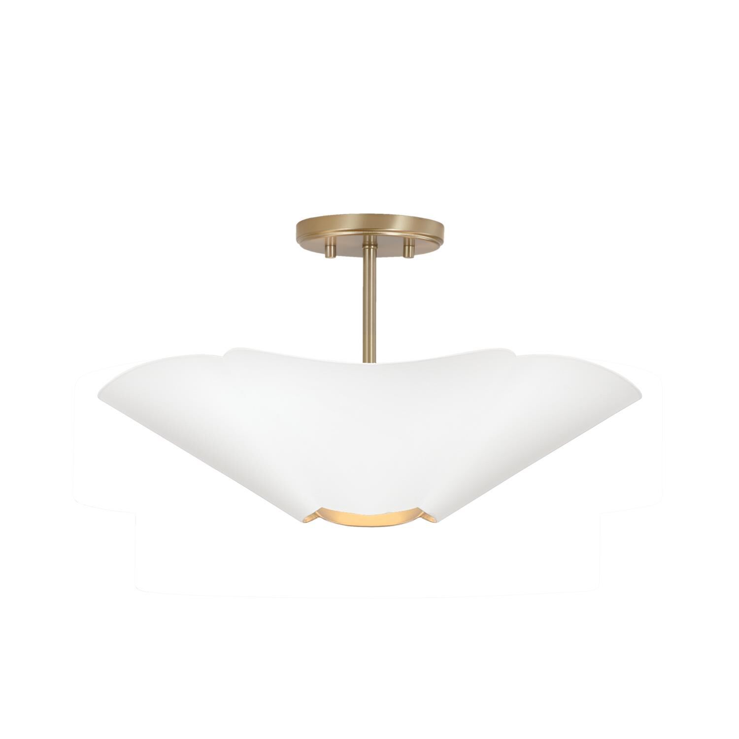 Maeve 19 Inch Semi Flush Mount by Capital Lighting Fixture Company