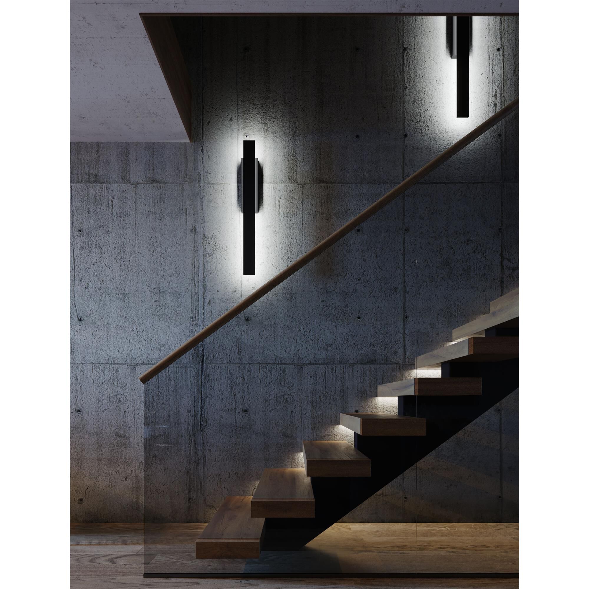 Shown in Black finish and White glass