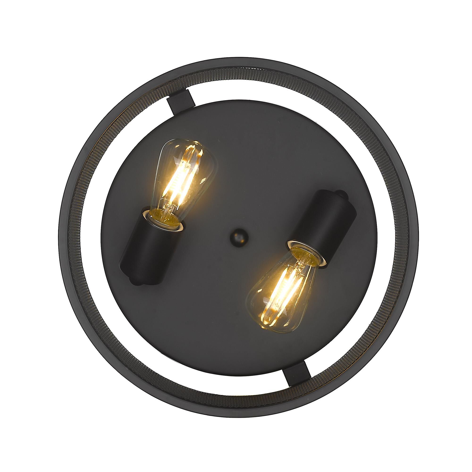 Channing 11 Inch Flush Mount by Golden Lighting