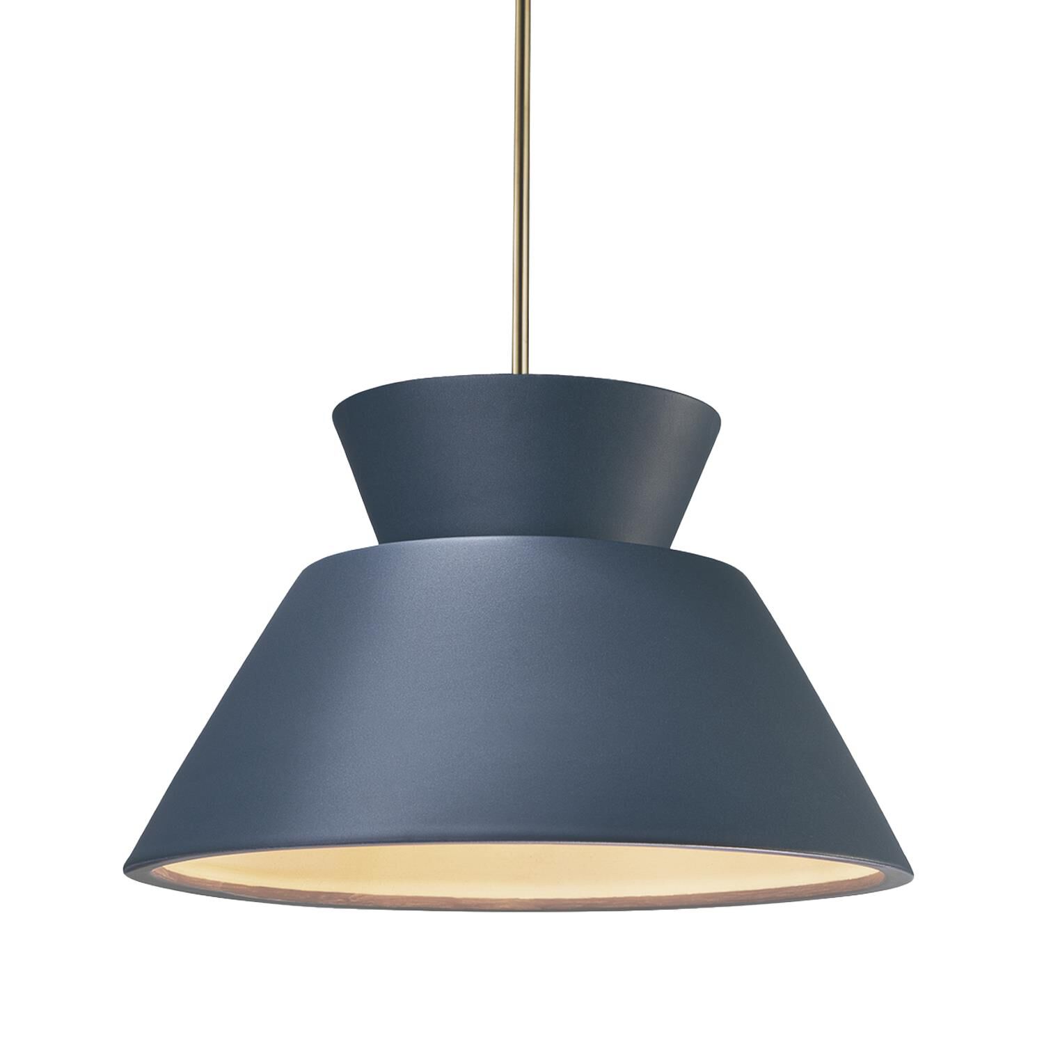 Radiance Trapezoid 14 Inch Large Pendant by Justice Design Group