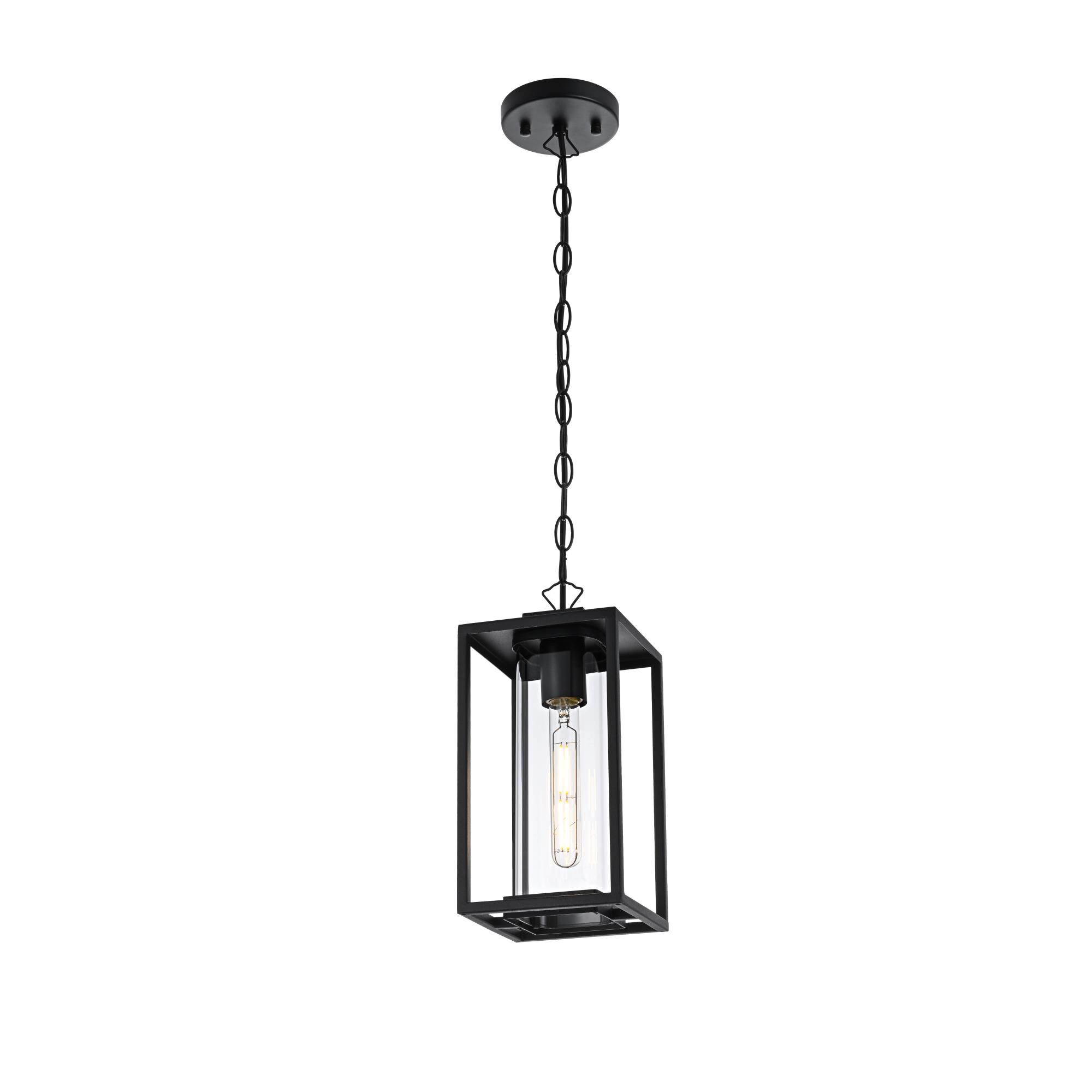 Memphis 6 Inch Outdoor Hanging Lantern by Elegant Lighting