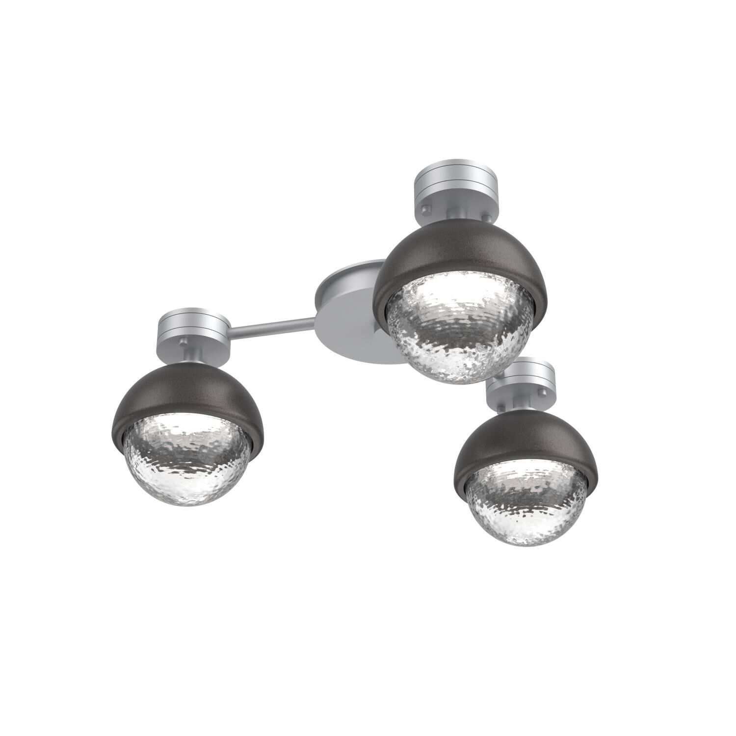 Shown in Classic Silver finish and Clear glass and Graphite accent