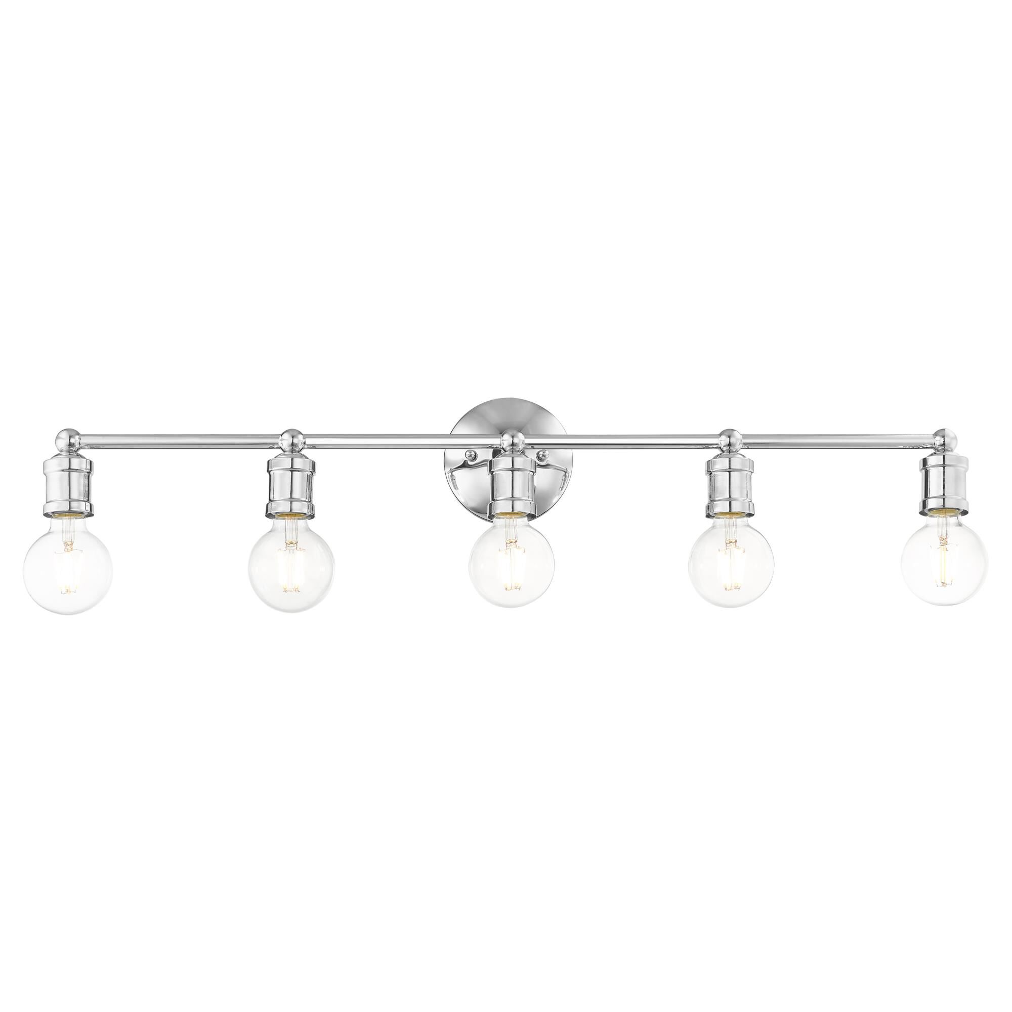 Lansdale 33 Inch 5 Light Bath Vanity Light by Livex Lighting