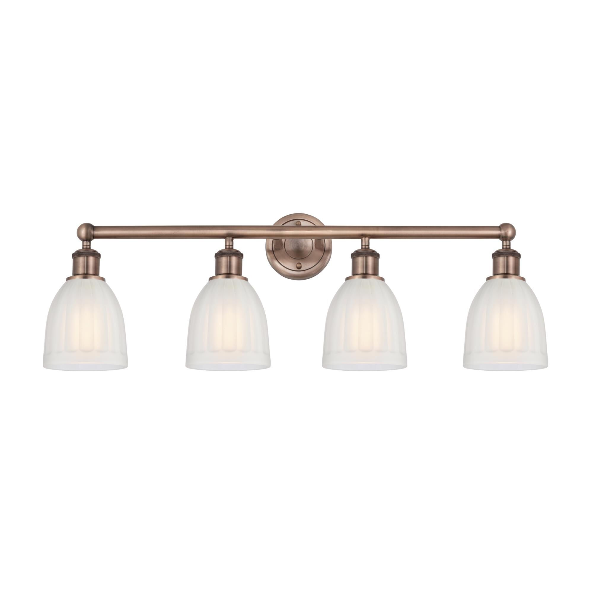 Bruno Marashlian Brookfield 32 Inch 4 Light Bath Vanity Light by Innovations Lighting