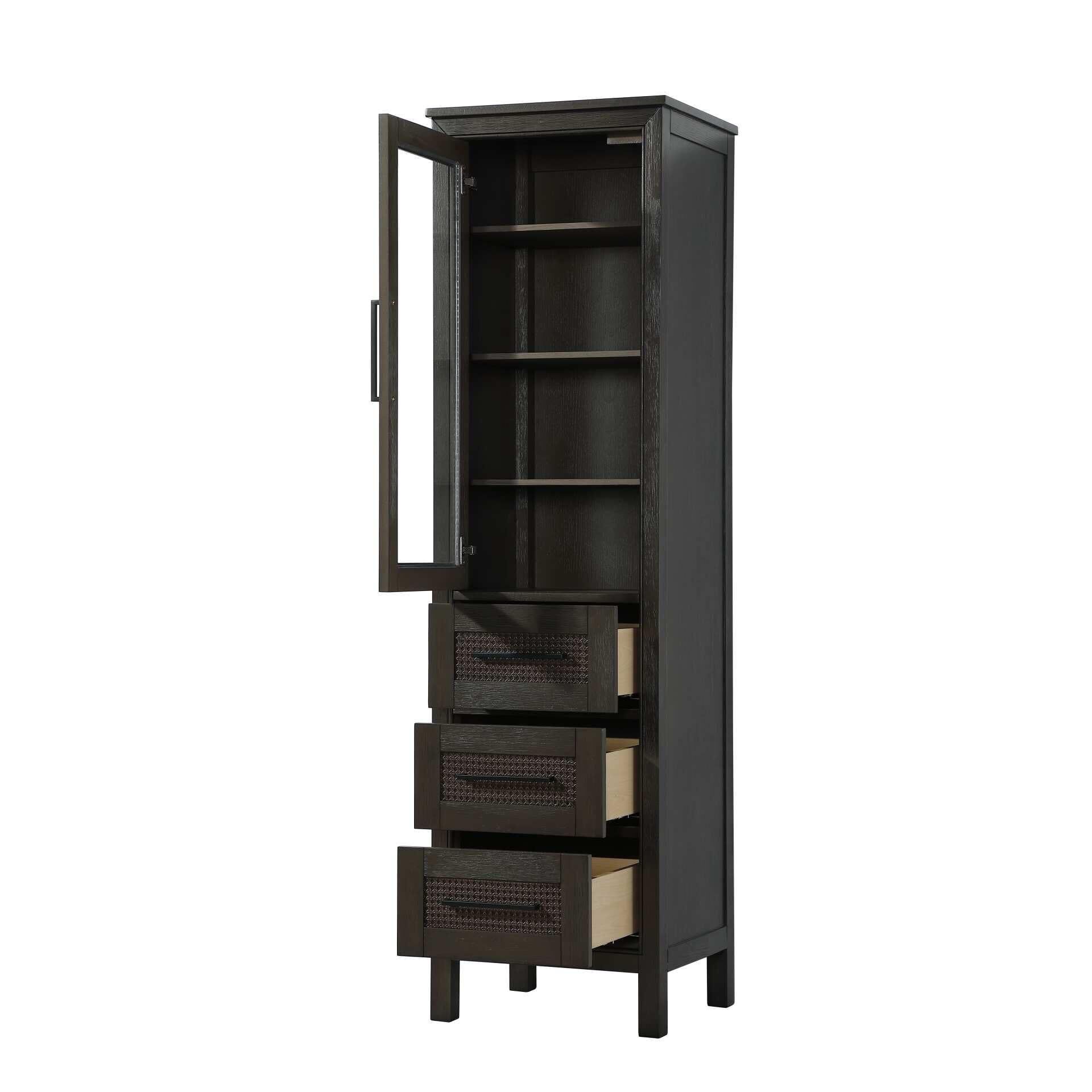 Alina 72 Inch Storage Cabinet by Elegant Decor