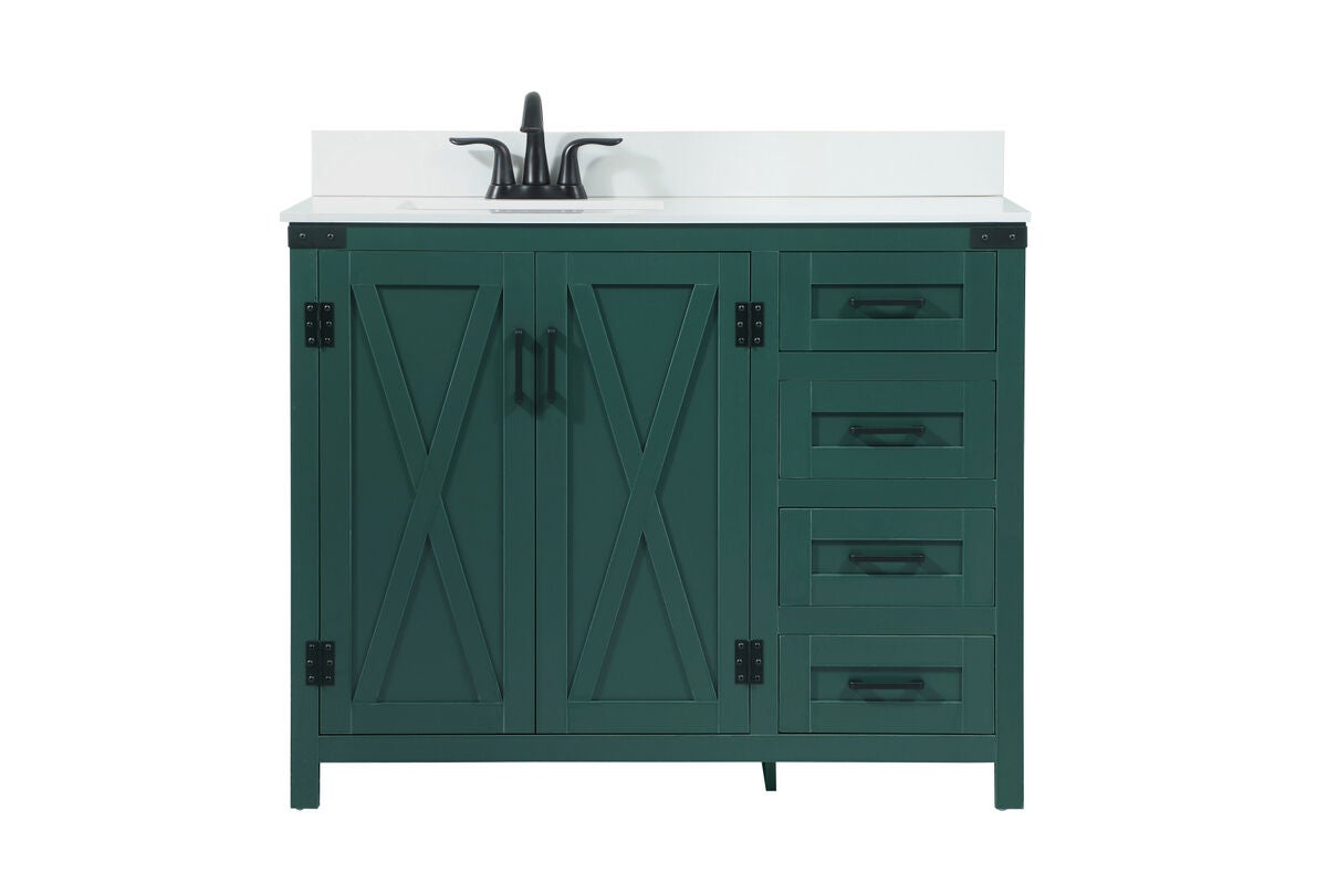 Shown in Green finish