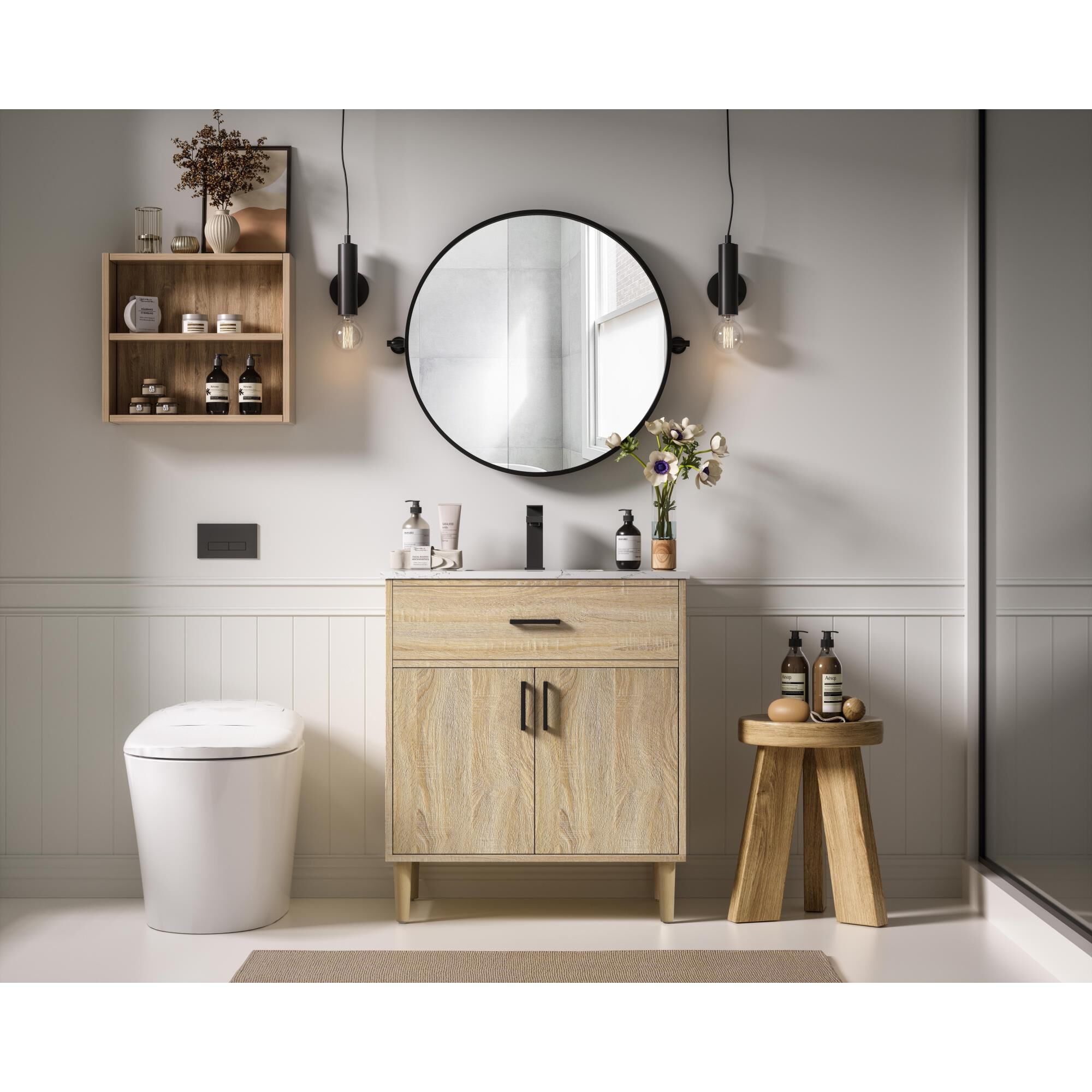 Chandler 30 Inch Bath Vanity by Elegant Dcor