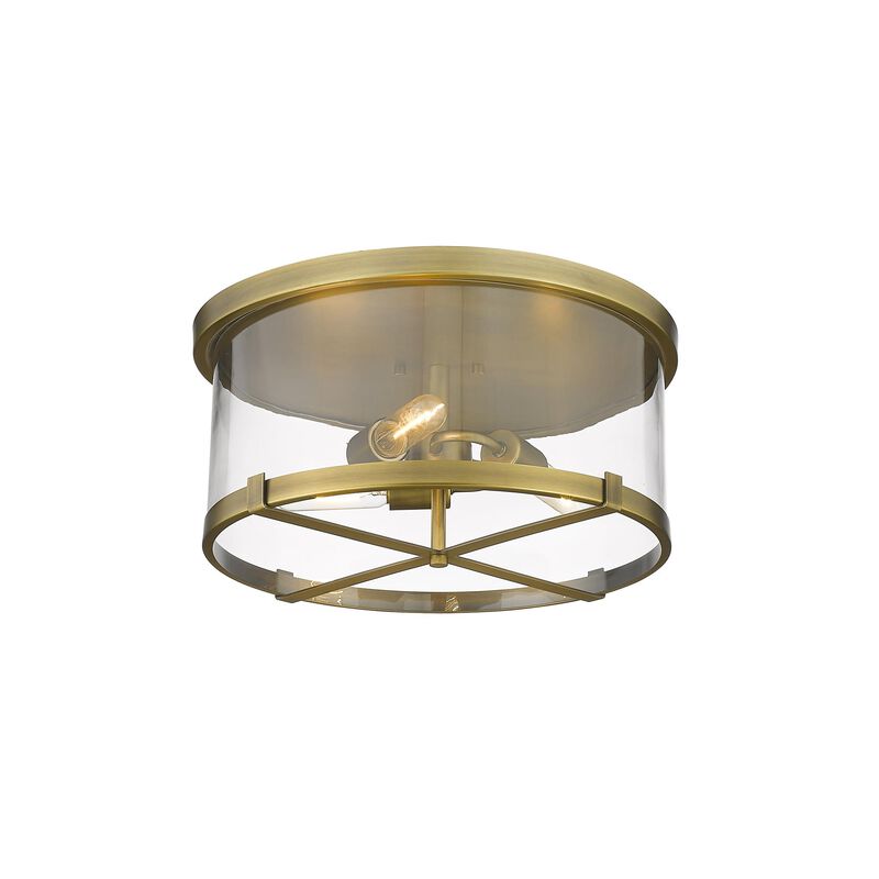 Callista 16 Inch 3 Light Flush Mount by Z-Lite