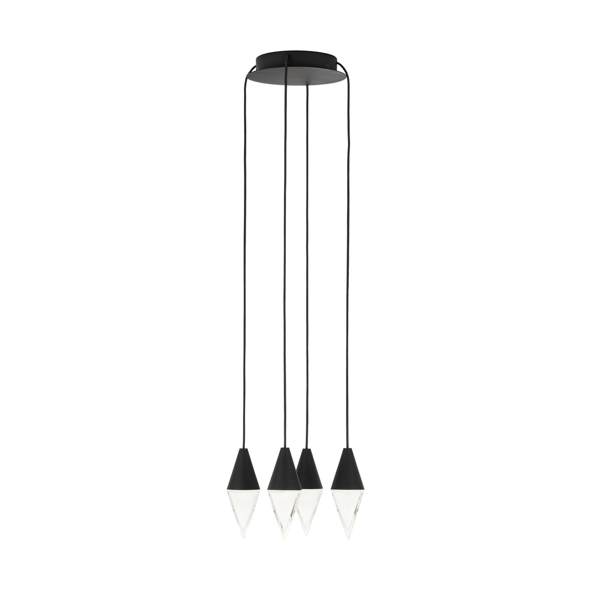 Sean Lavin Turret 10 Inch 8 Light LED Mini Chandelier by Visual Comfort Modern Collection