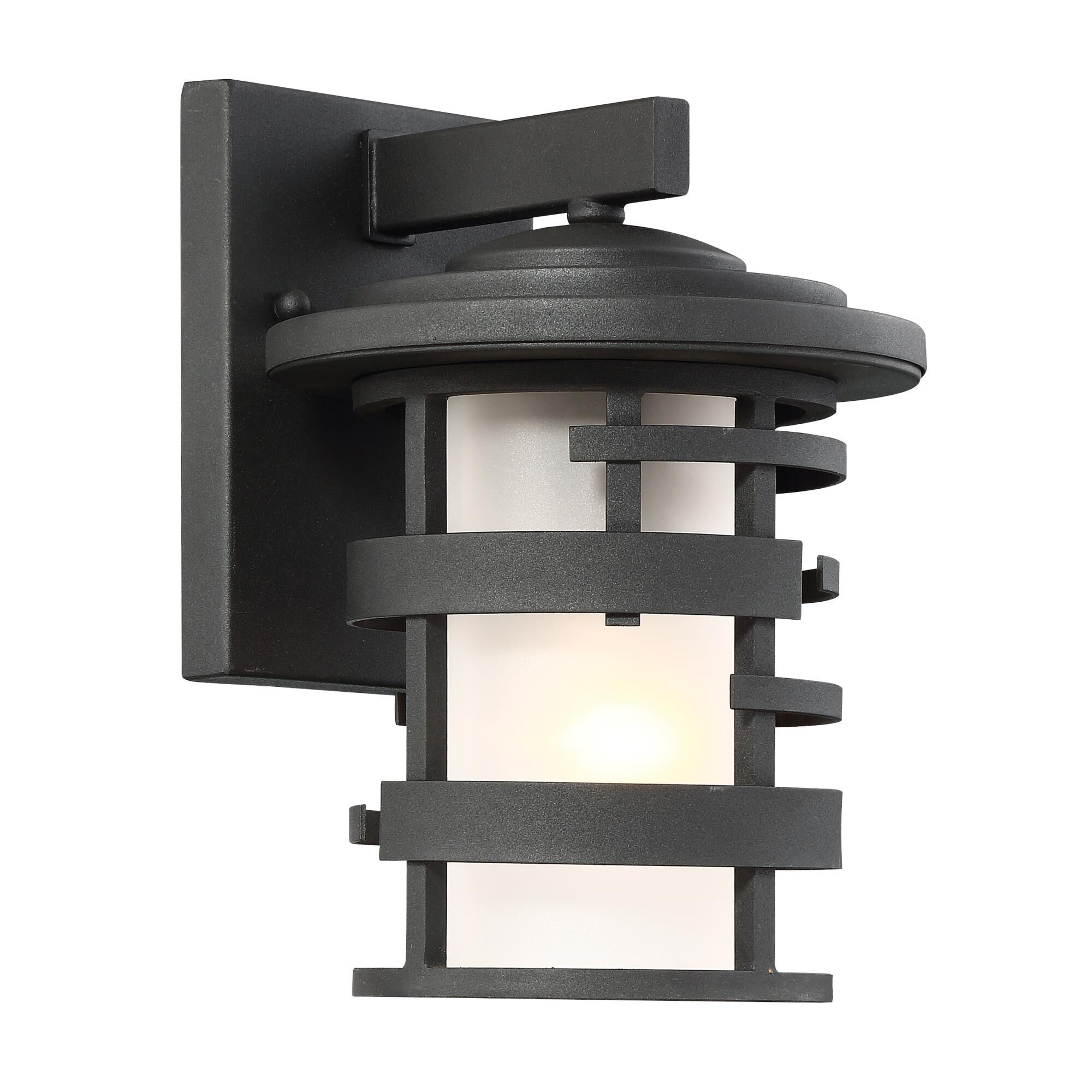 Lansing 9 Inch Tall 1 Light Outdoor Wall Light by Nuvo Lighting