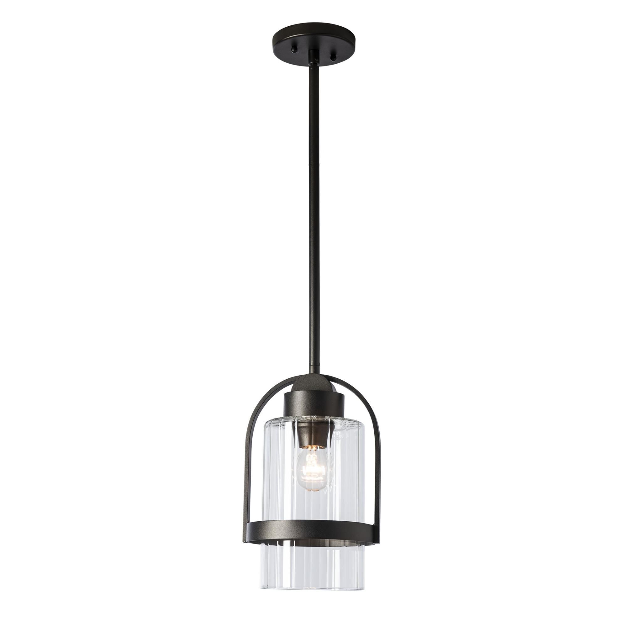 Alcove Outdoor Hanging Lantern by Hubbardton Forge
