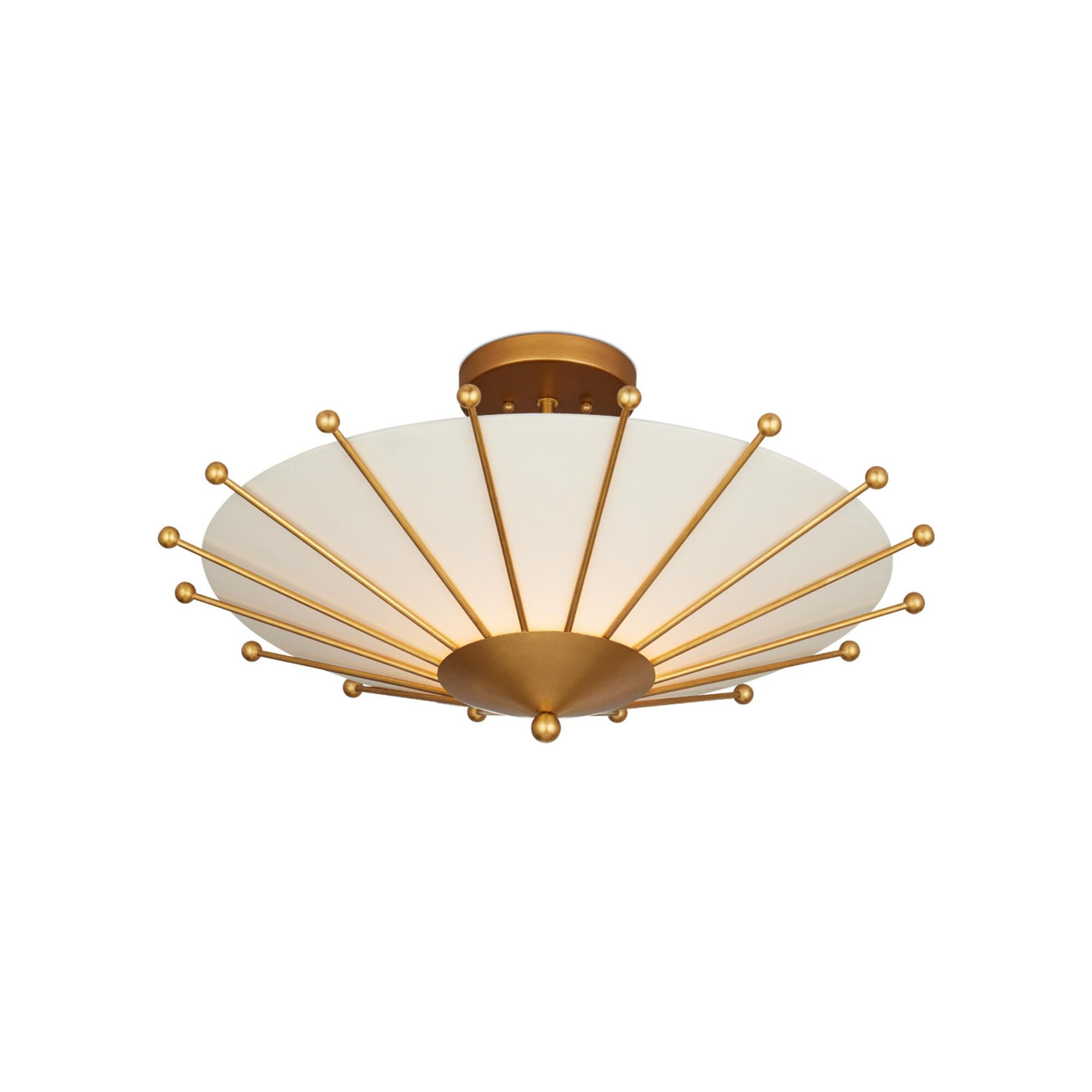 Epoch 26 Inch Semi Flush Mount,