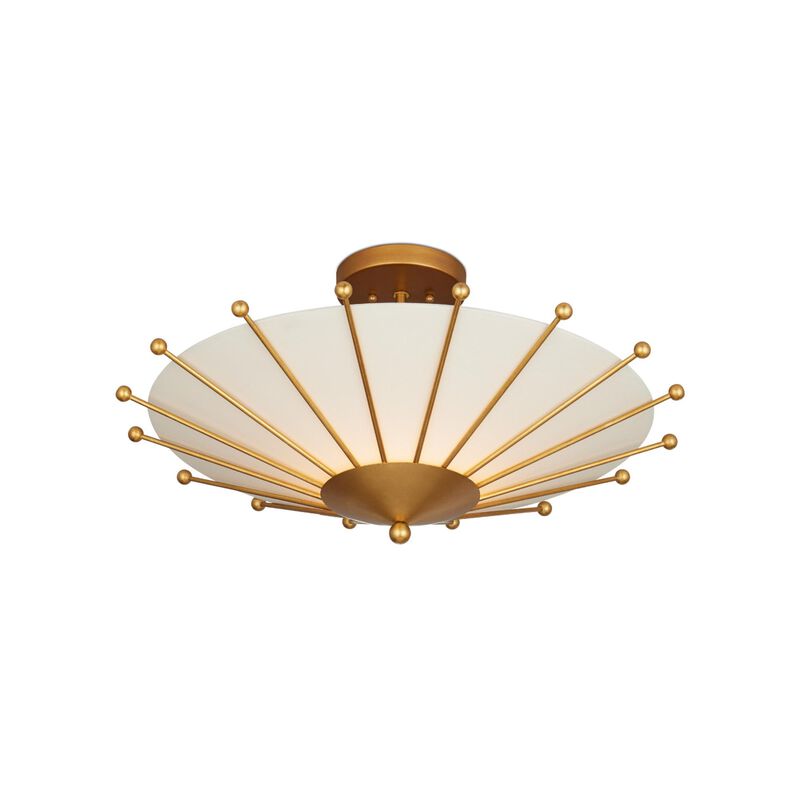 Epoch 26 Inch Semi Flush Mount by Currey and Company