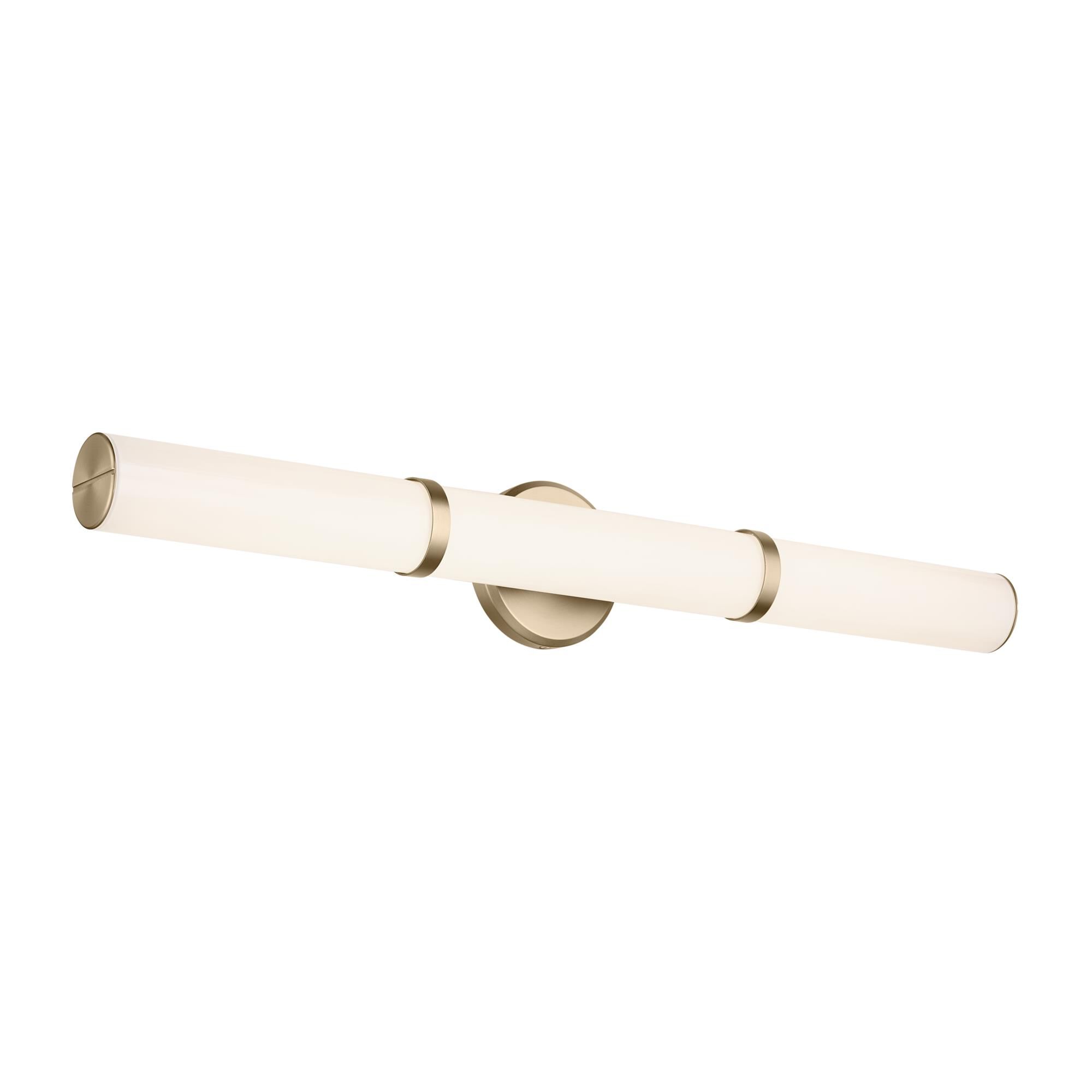 Shown in Champagne Bronze finish and Clear with Painted White Inside glass