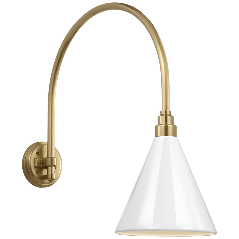 Thomas O'Brien Academy Barn Light 22 Inch Outdoor Wall Light by Visual Comfort Signature Collection