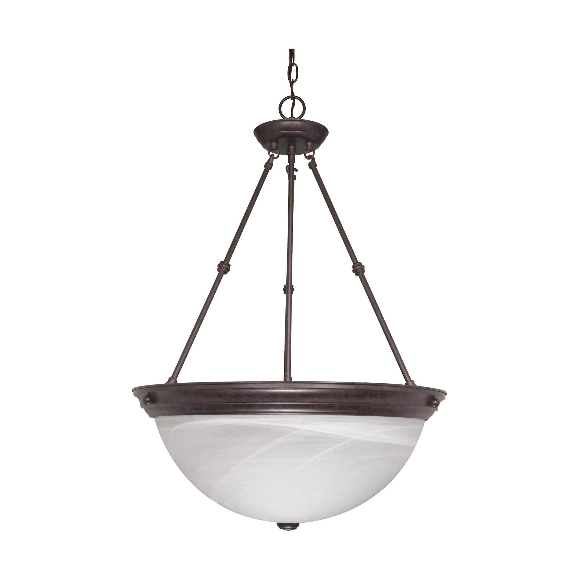 Alabaster 20 Inch Large Pendant by Nuvo Lighting