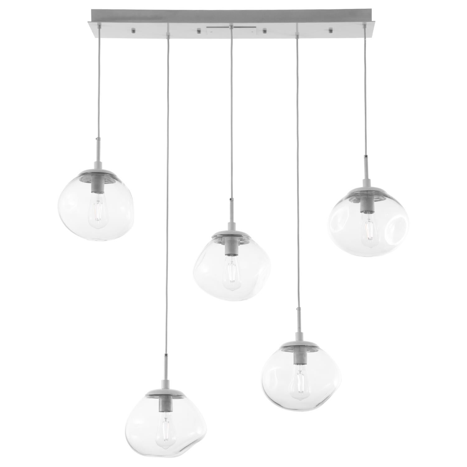 Levi Wilson Nebula 42 Inch 5 Light Linear Suspension Light by Hammerton Studio