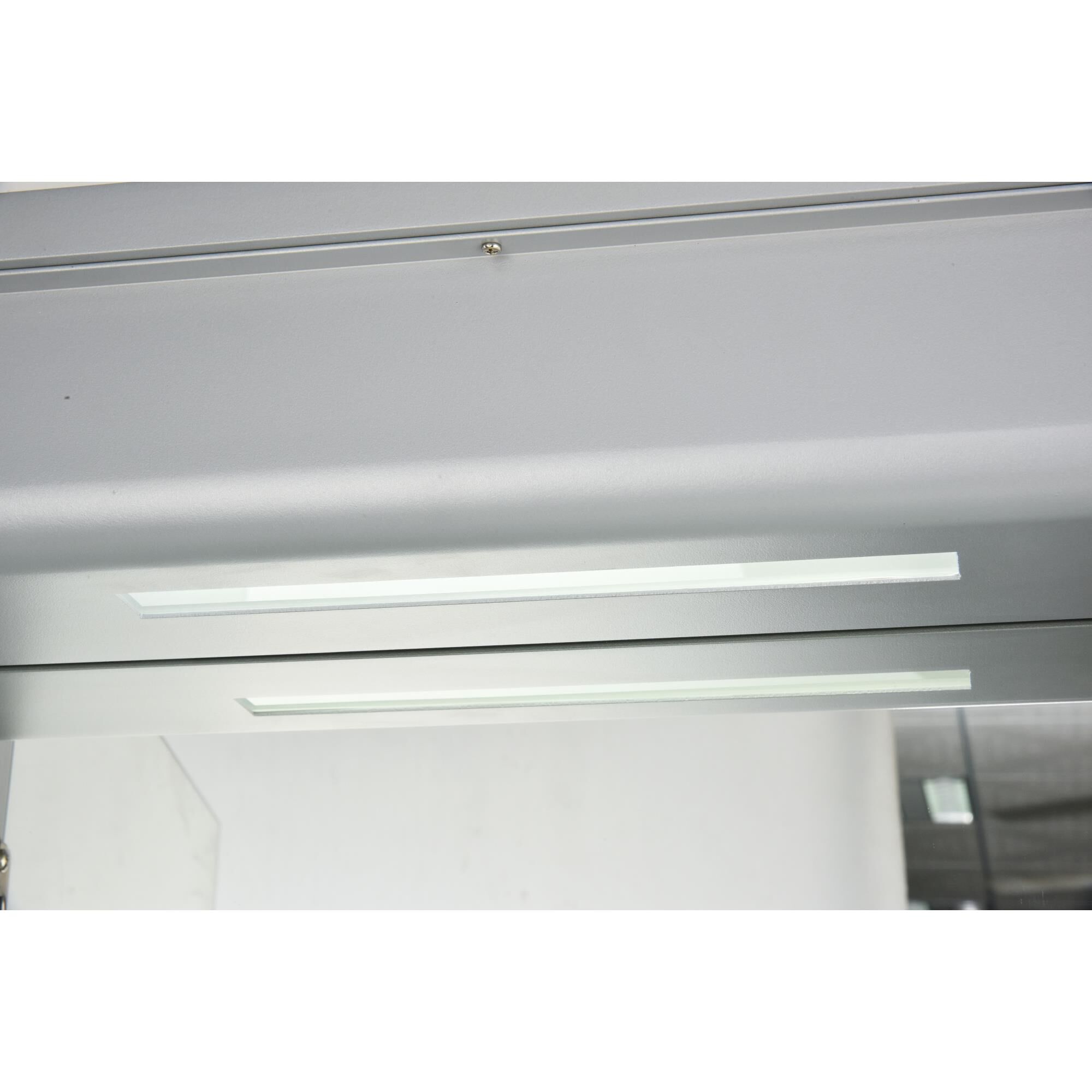 Shown in Silver Powder Coating finish