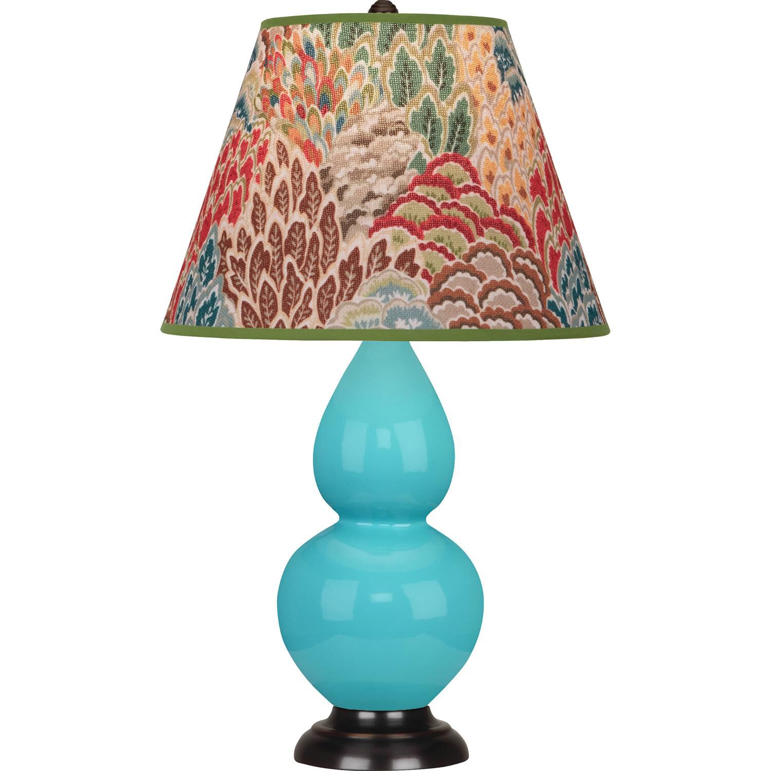 Small Double Gourd 23 Inch Table Lamp by Robert Abbey